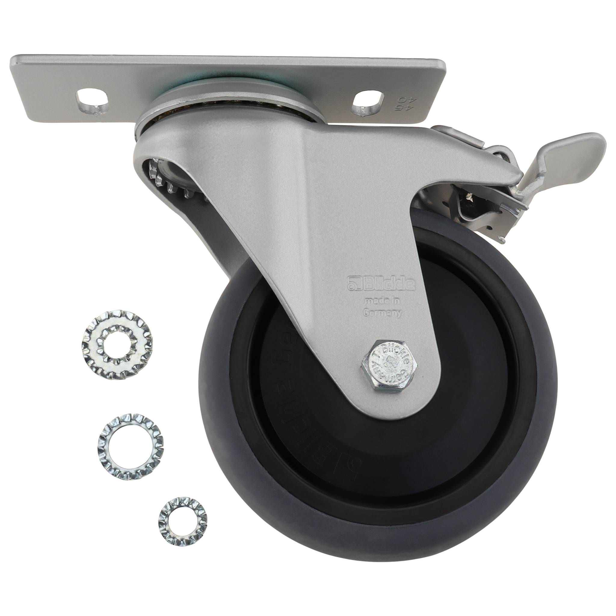 Rolle, Lenkrolle, D100, Radkörper PP, schwarz