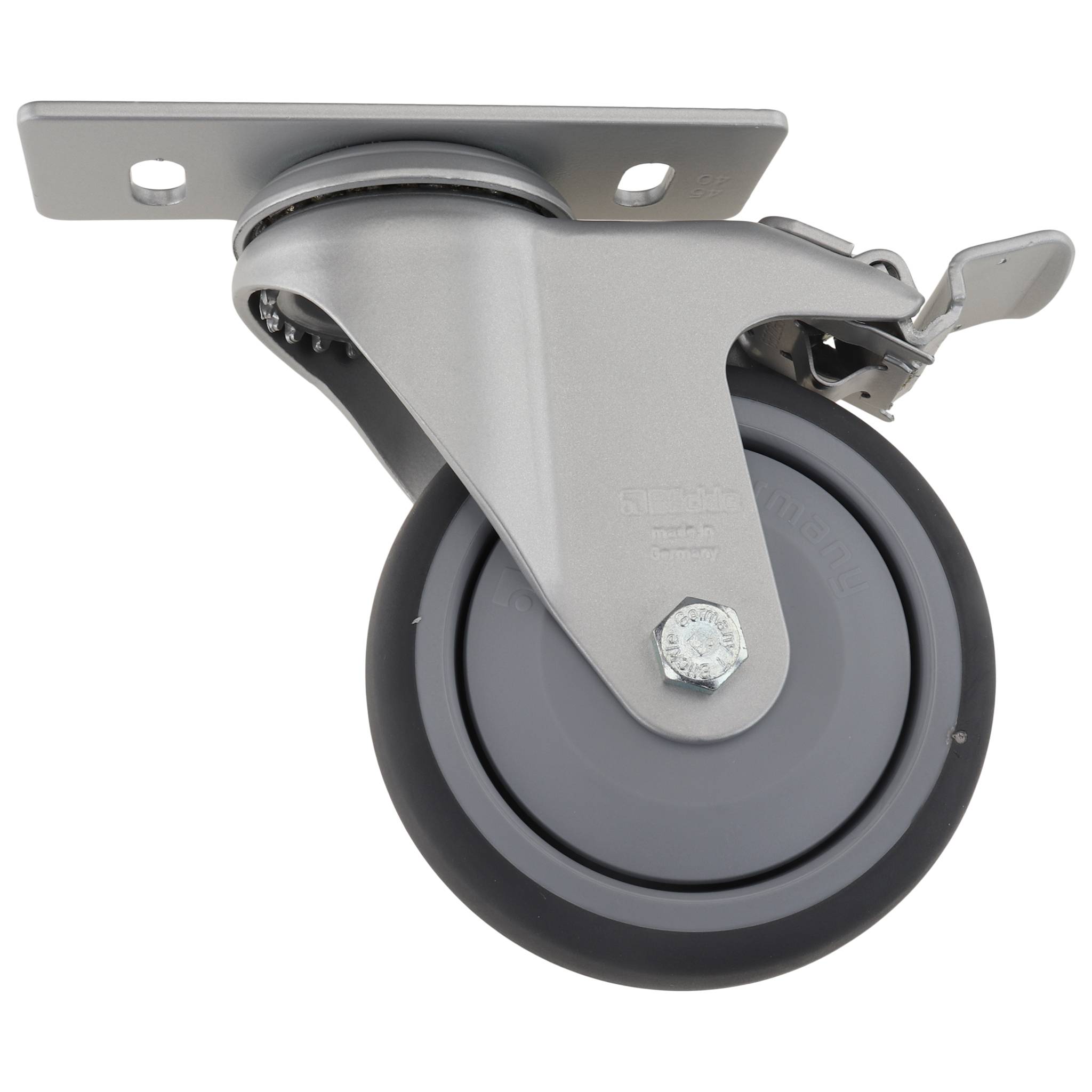 Rolle, Lenkrolle, D100, Radkörper PA, grau