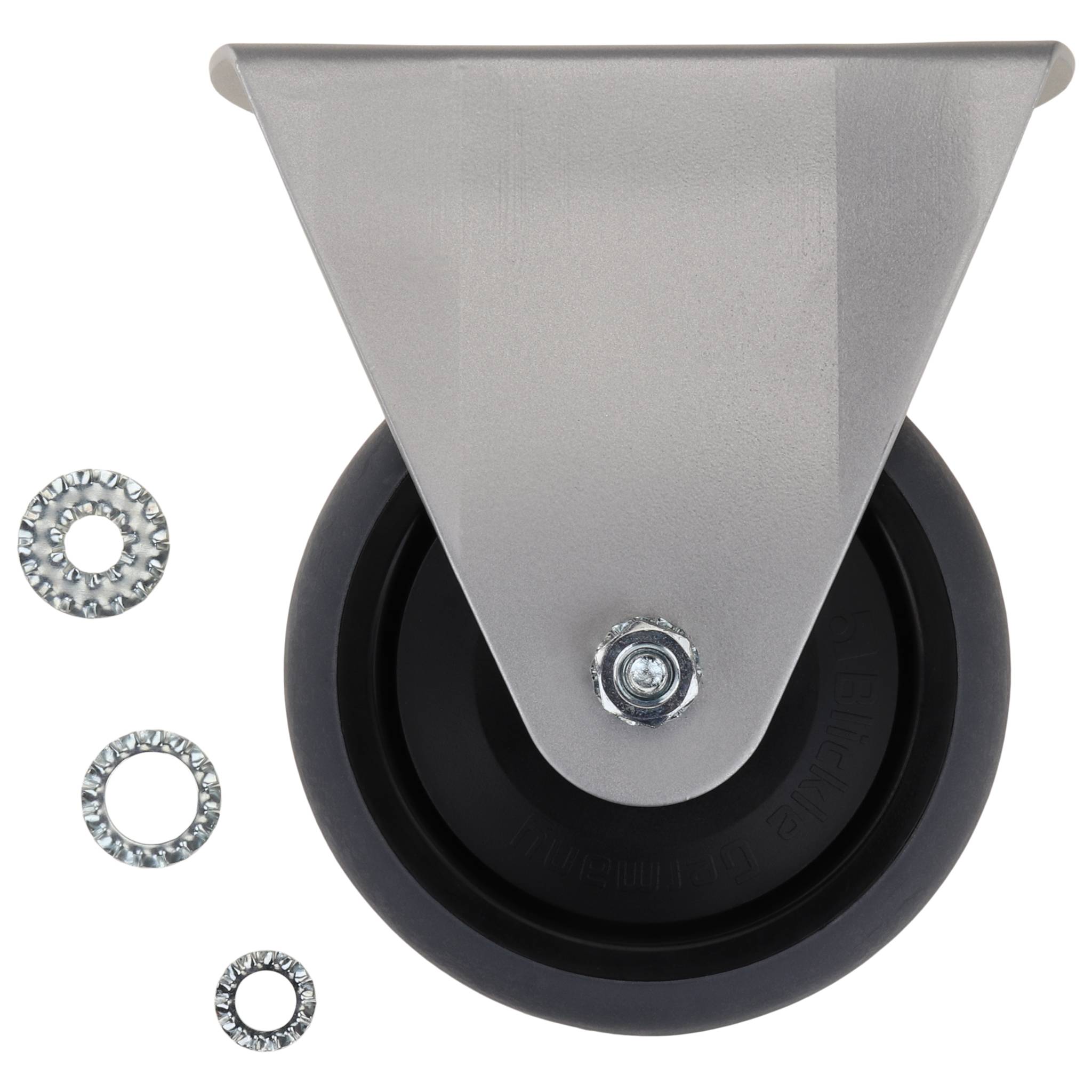 Rolle, Bockrolle, D100, Radkörper PP, schwarz