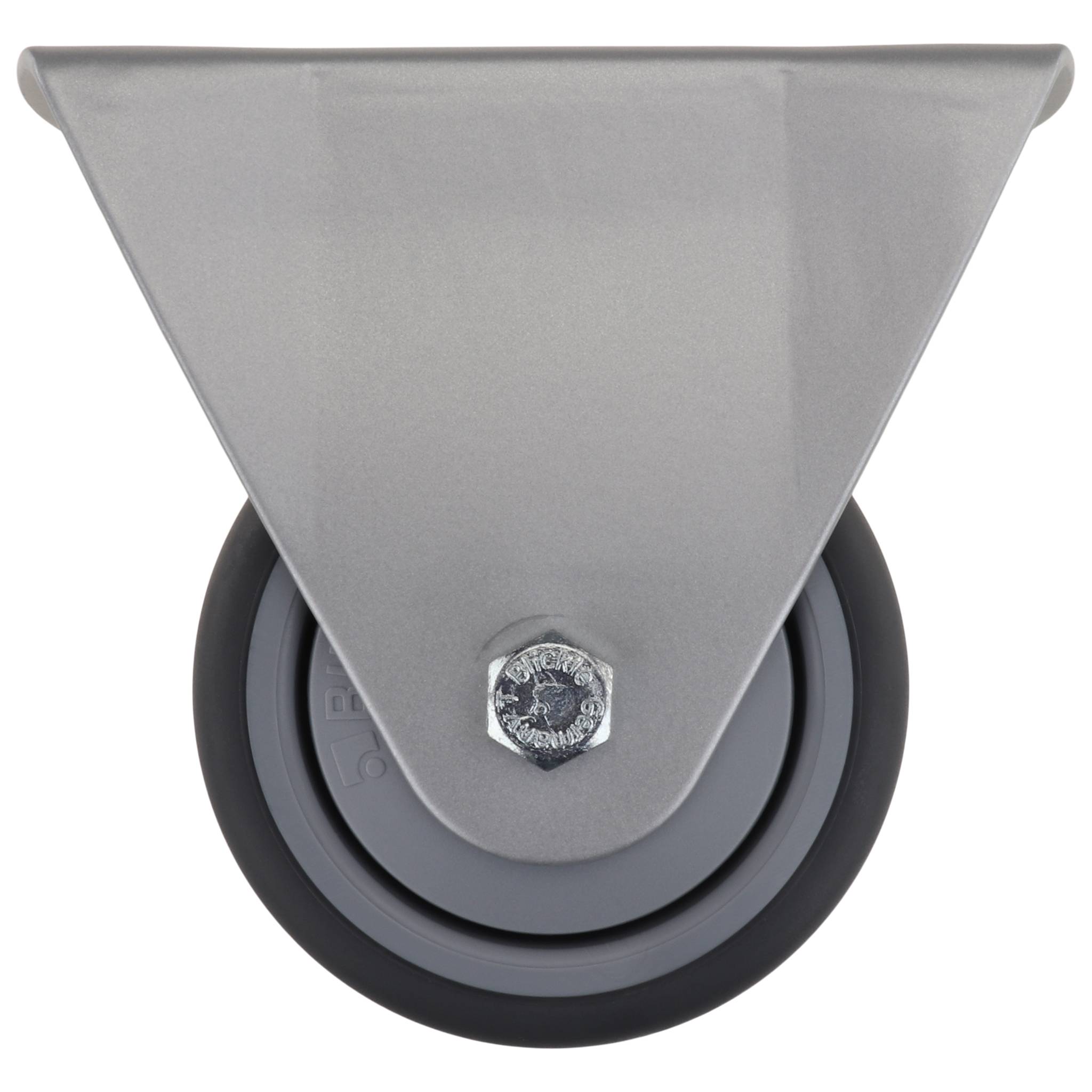 Rolle, Bockrolle, D80, Radkörper PA, grau