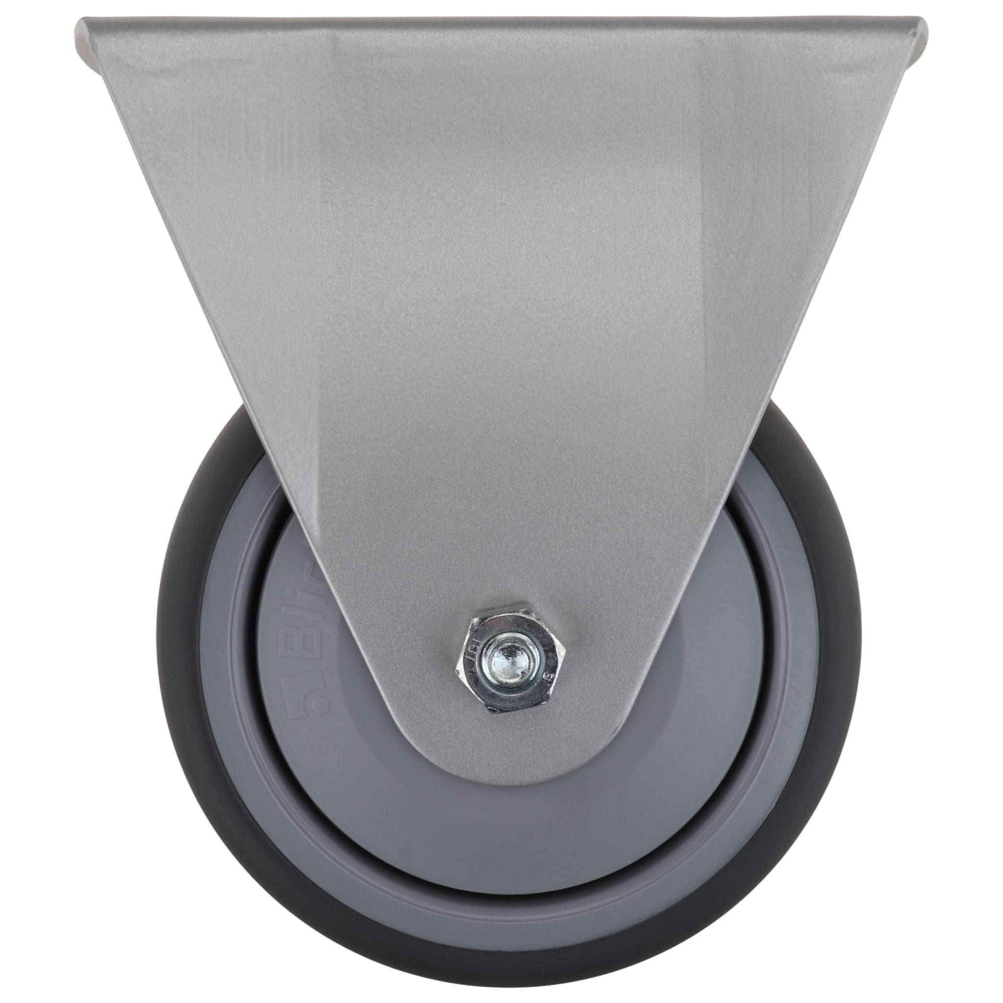 Rolle, Bockrolle, D100, Radkörper PA, grau