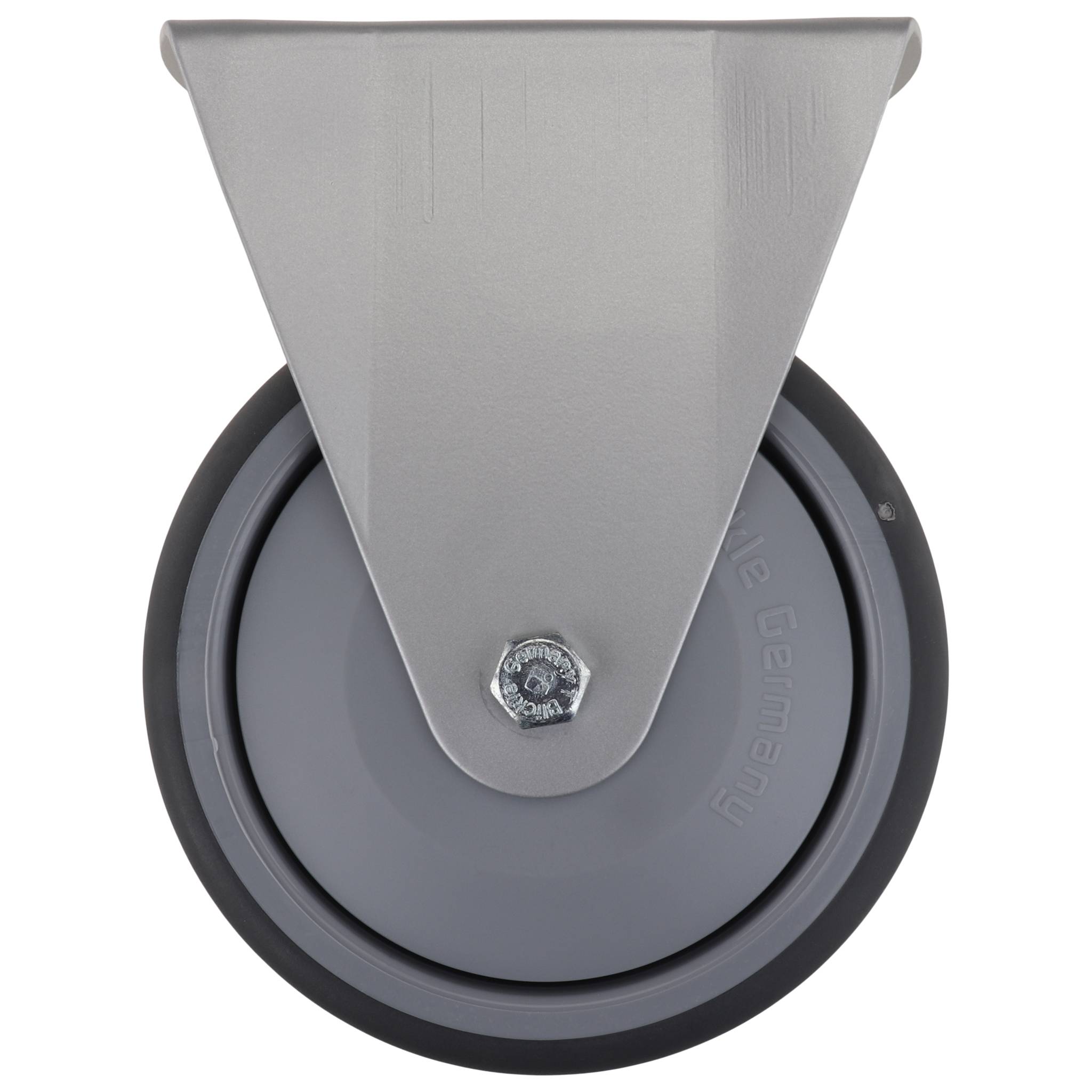 Rolle, Bockrolle, D125, Radkörper PA, grau