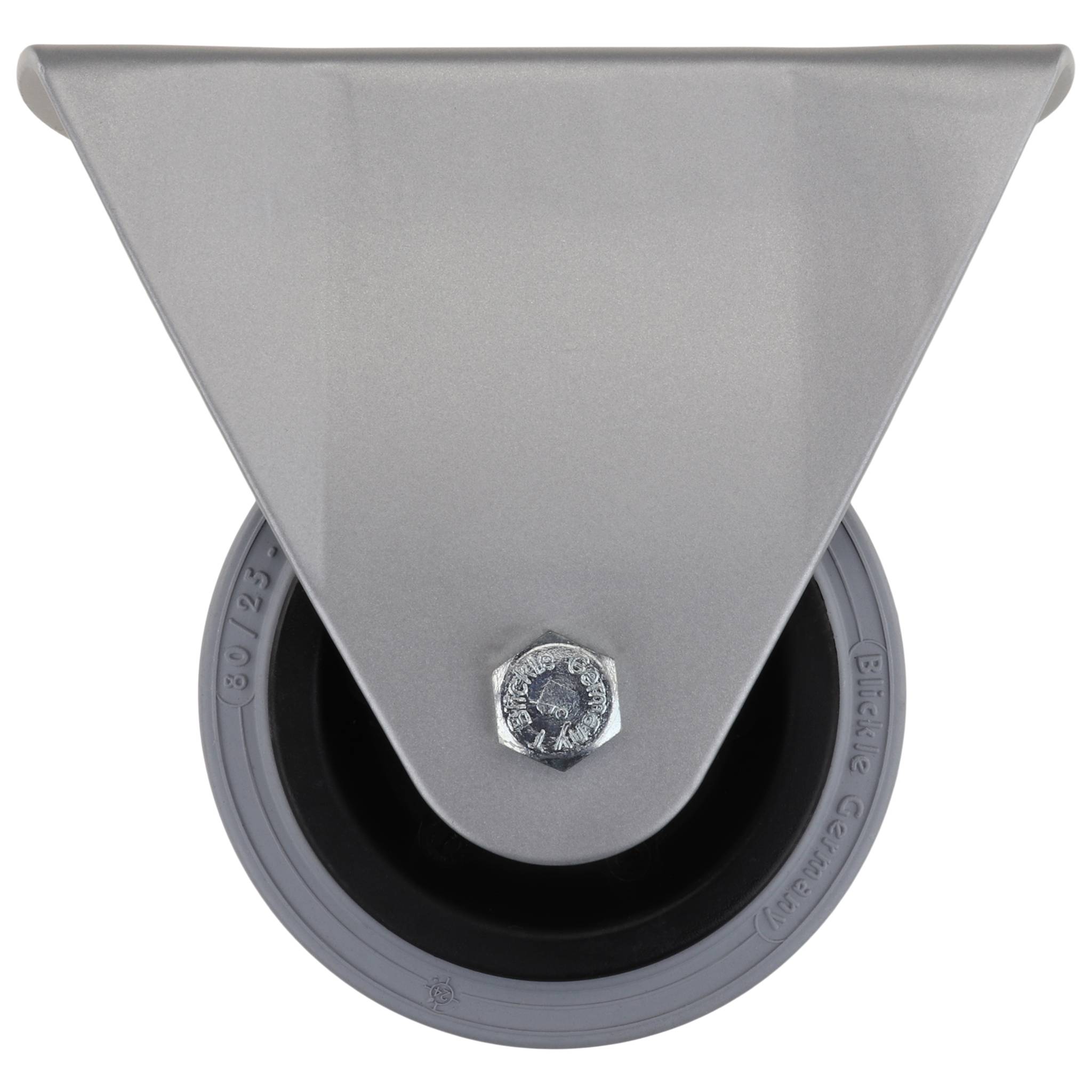 Rolle, Bockrolle, D80, Radkörper PA, schwarz