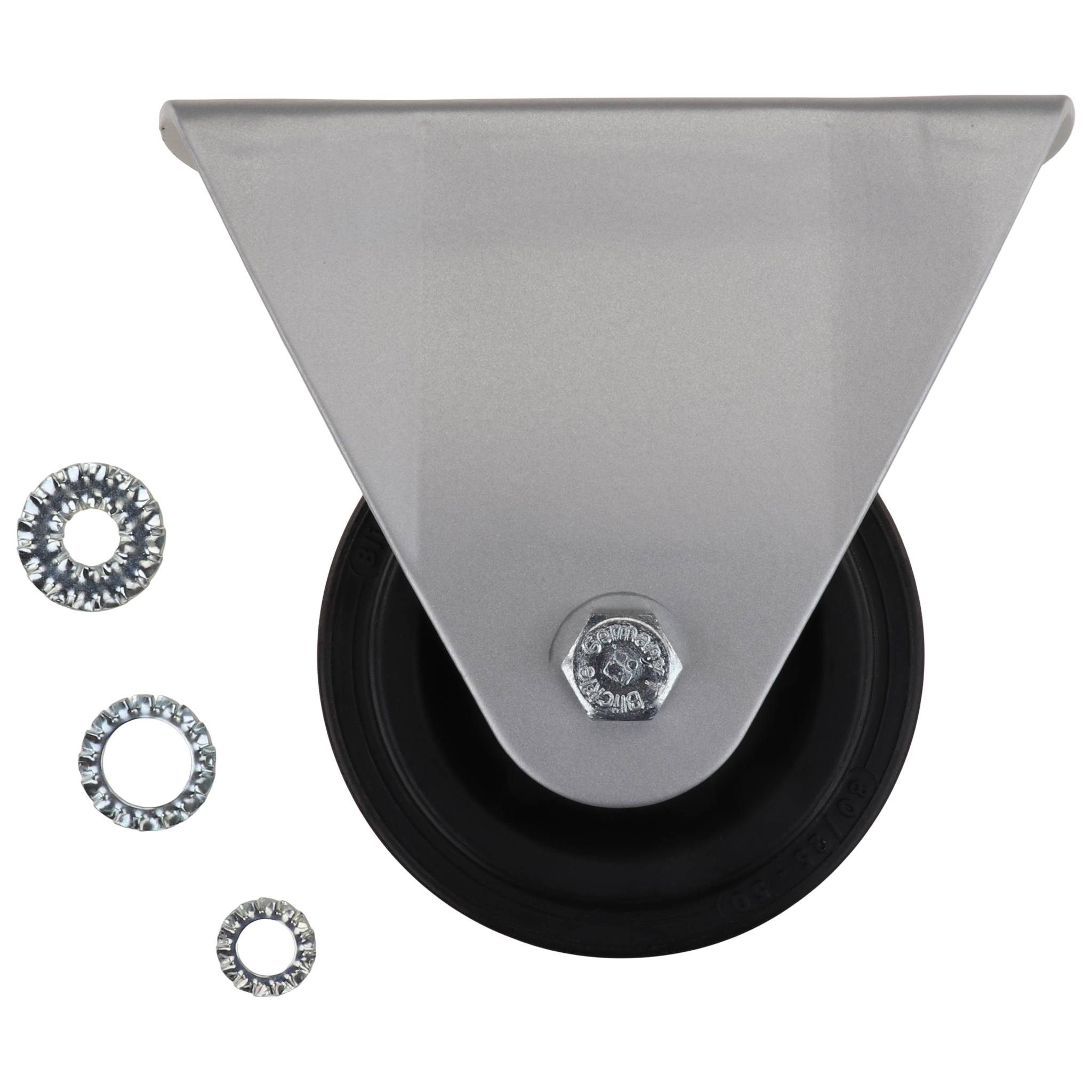 Rolle, Bockrolle, D80, Radkörper PA, schwarz