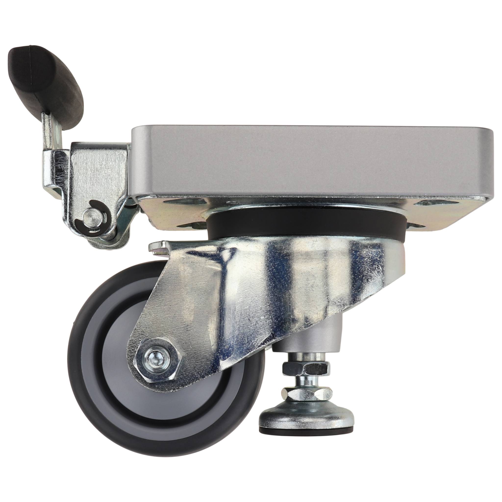 Rolle, Lenkrolle, D80, Radkörper PA, grau