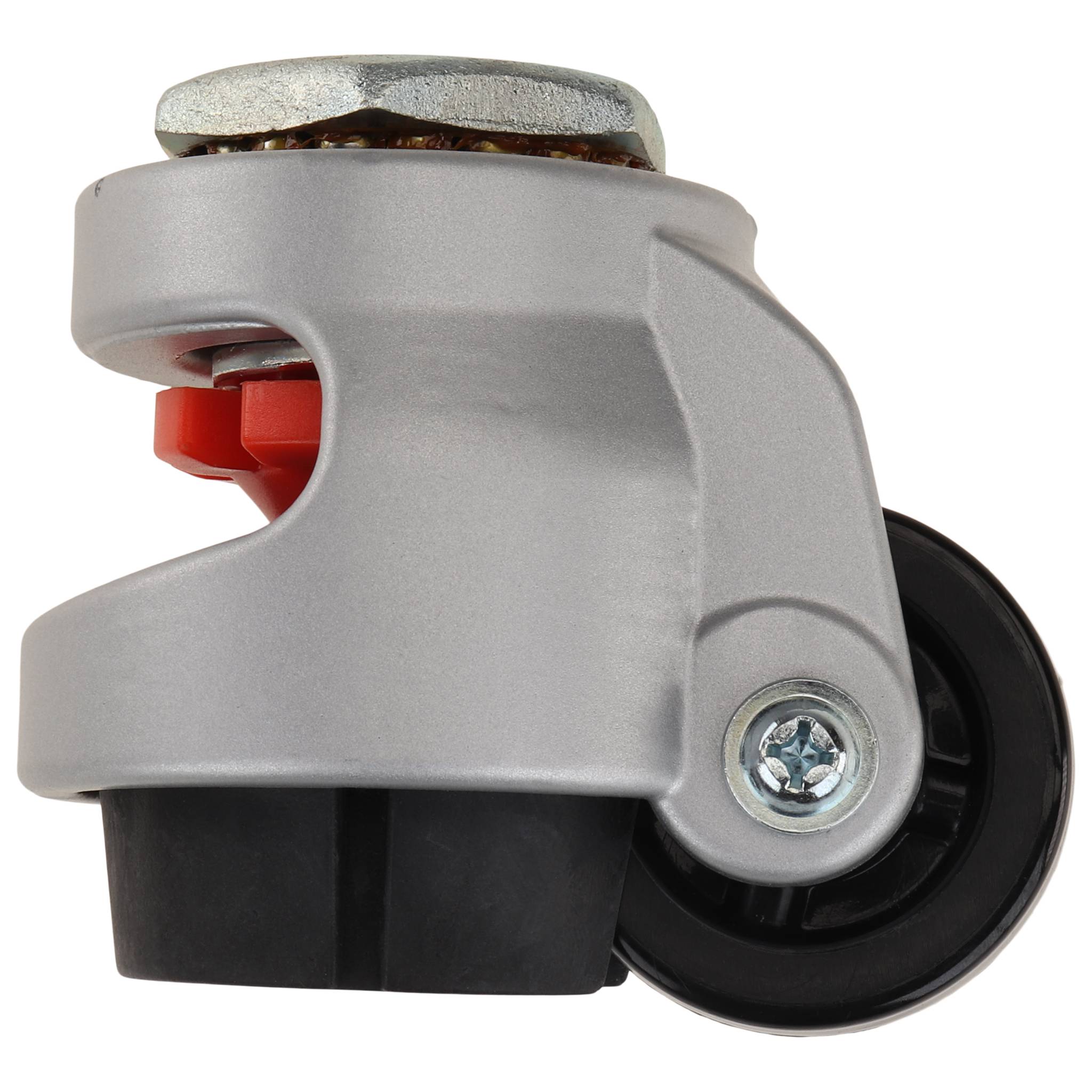 Rolle, Feststellrolle, D50, Kunststoff PA, schwarz