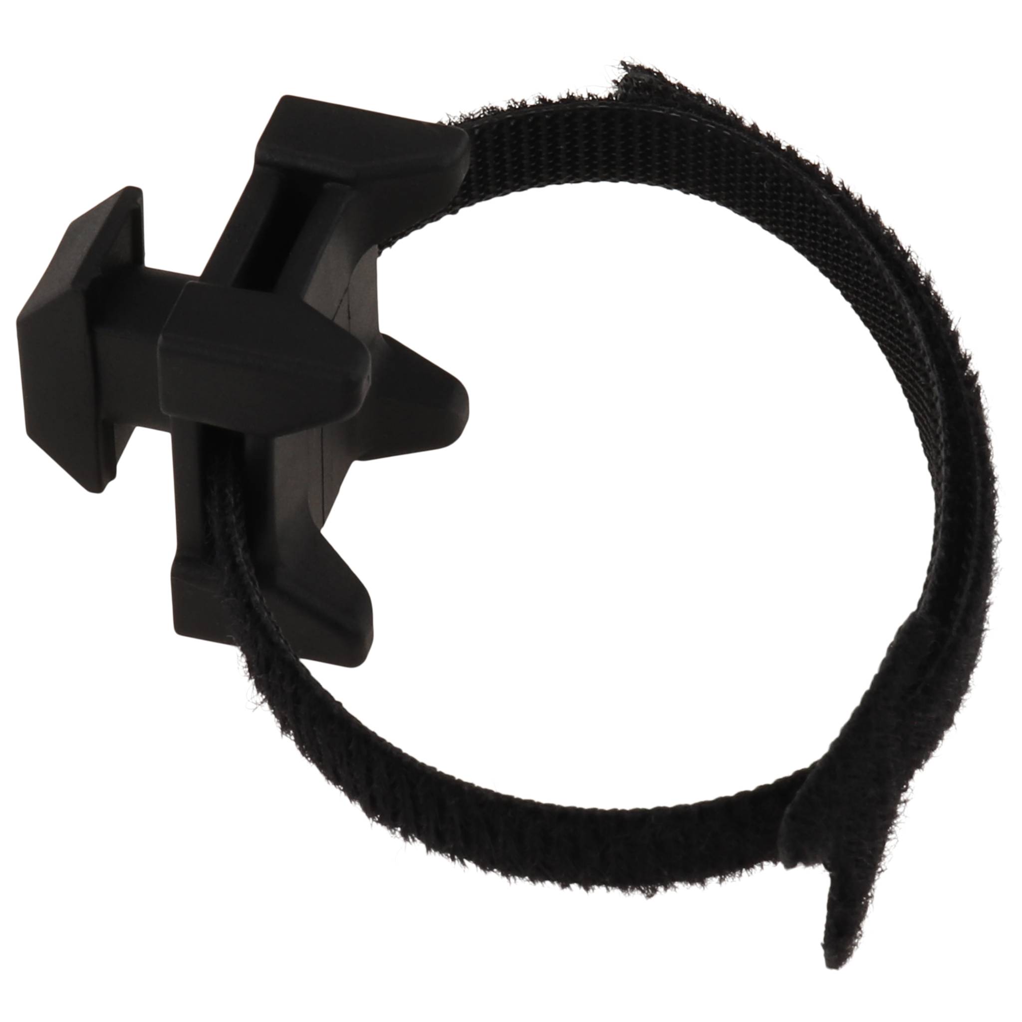 Kabelhalteblock, Kabelbinderblock, 200x20x20, Kunststoff PA glasfaserverstärkt, roh, schwarz