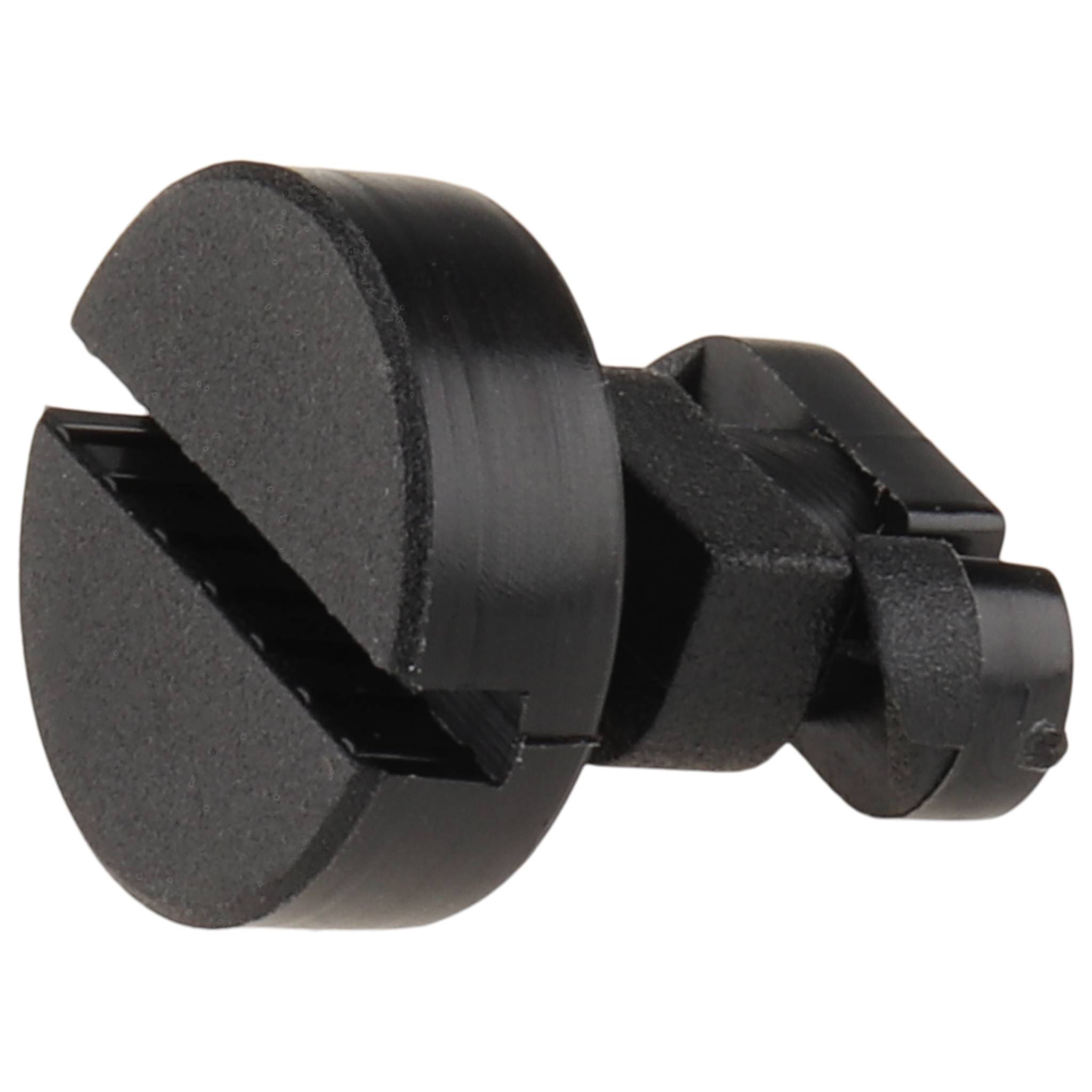 Kabelhalteblock, Schnellverbinder, 15x15x15, Kunststoff PA glasfaserverstärkt, roh, schwarz