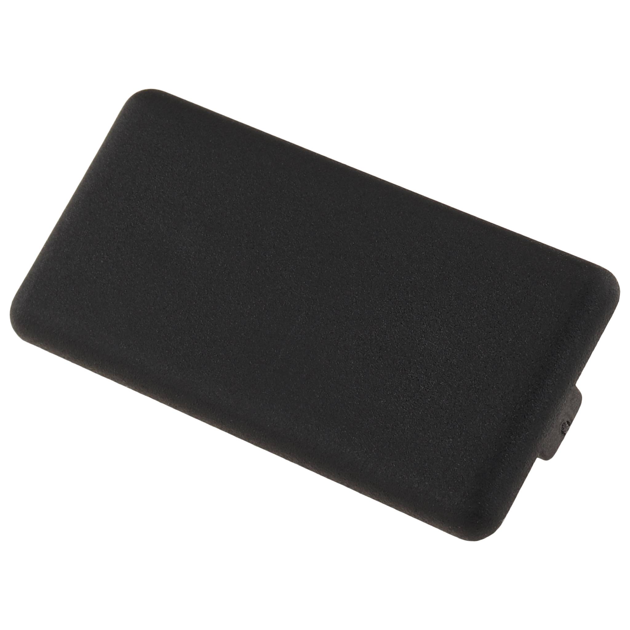 Kappe, Abdeckkappe, 20x40, Kunststoff PA glasfaserverstärkt, schwarz