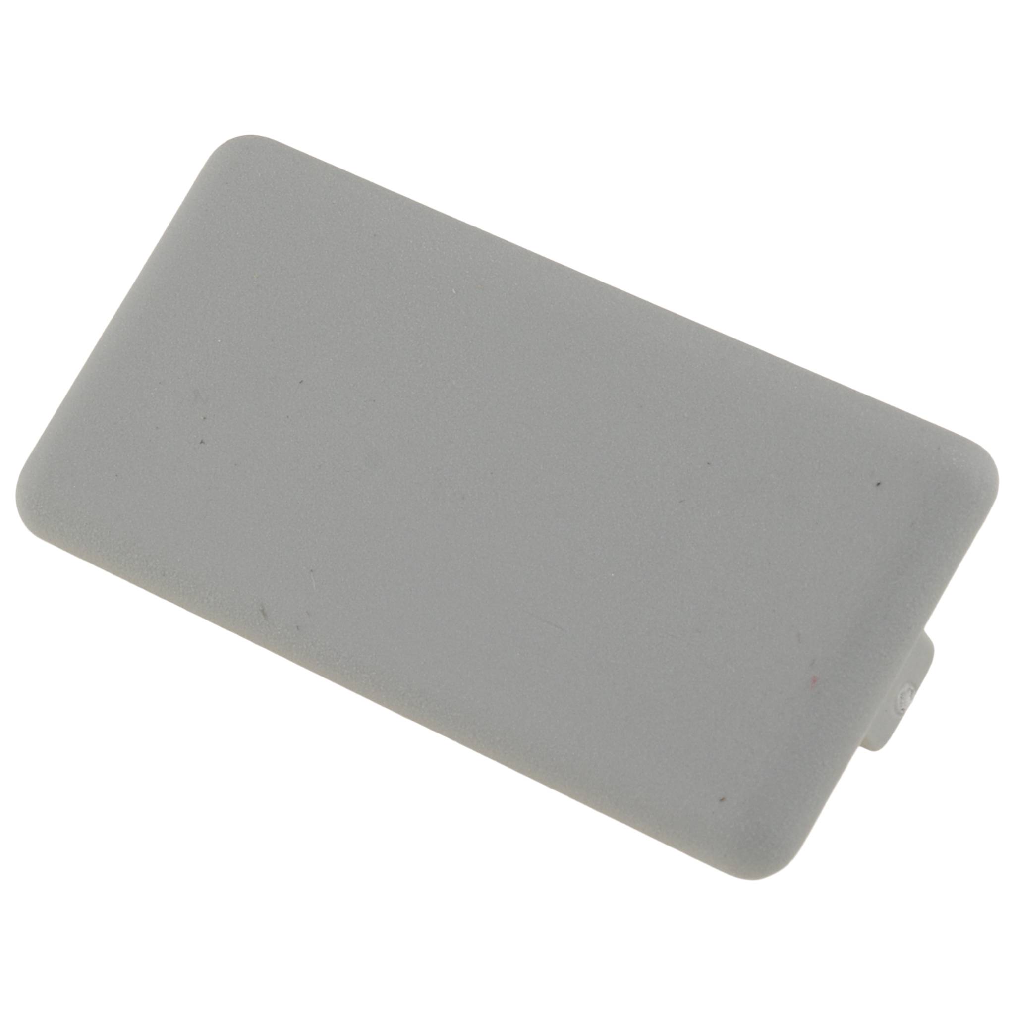 Kappe, Abdeckkappe, 20x40, Kunststoff PA glasfaserverstärkt, grau