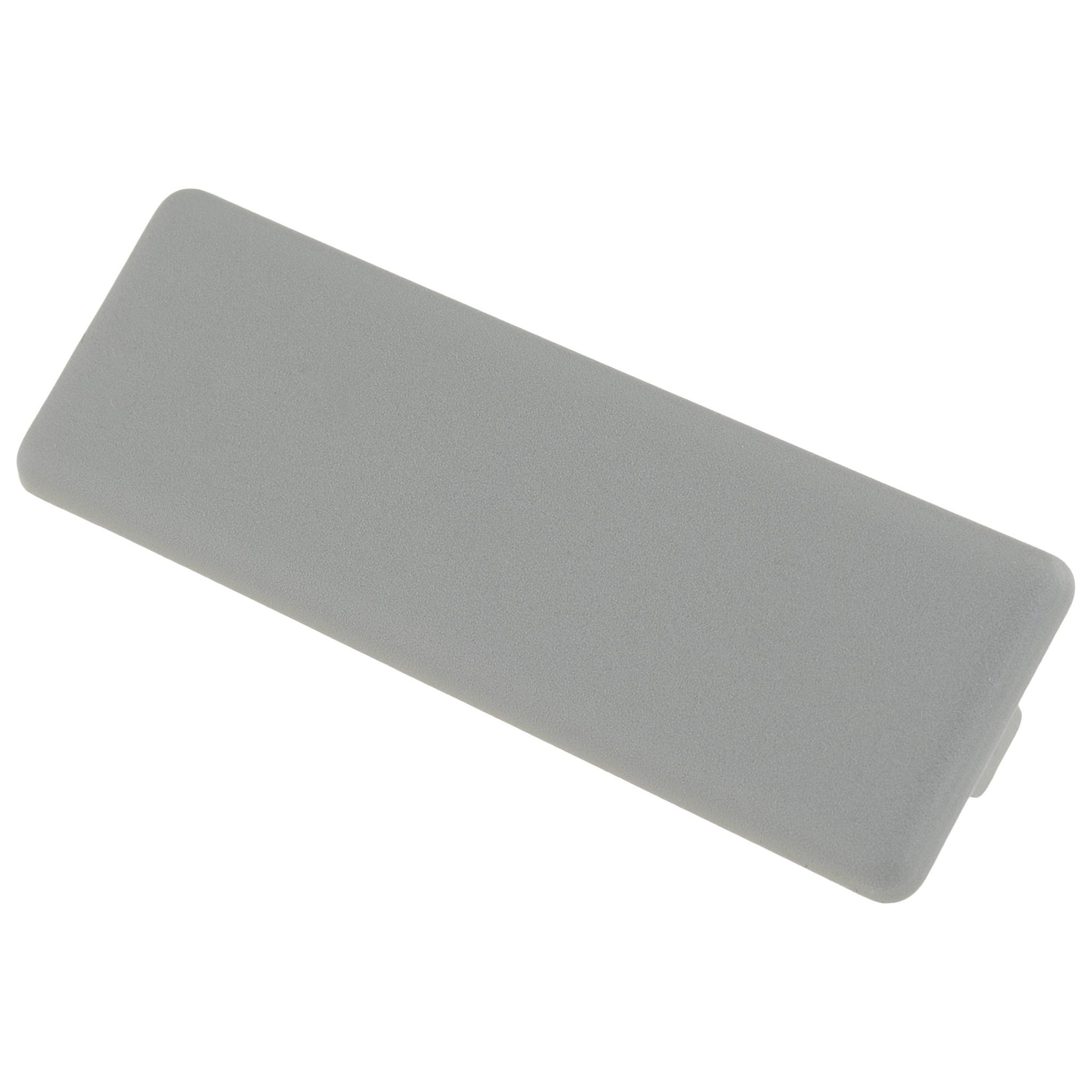 Kappe, Abdeckkappe, 20x60, Kunststoff PA glasfaserverstärkt, grau