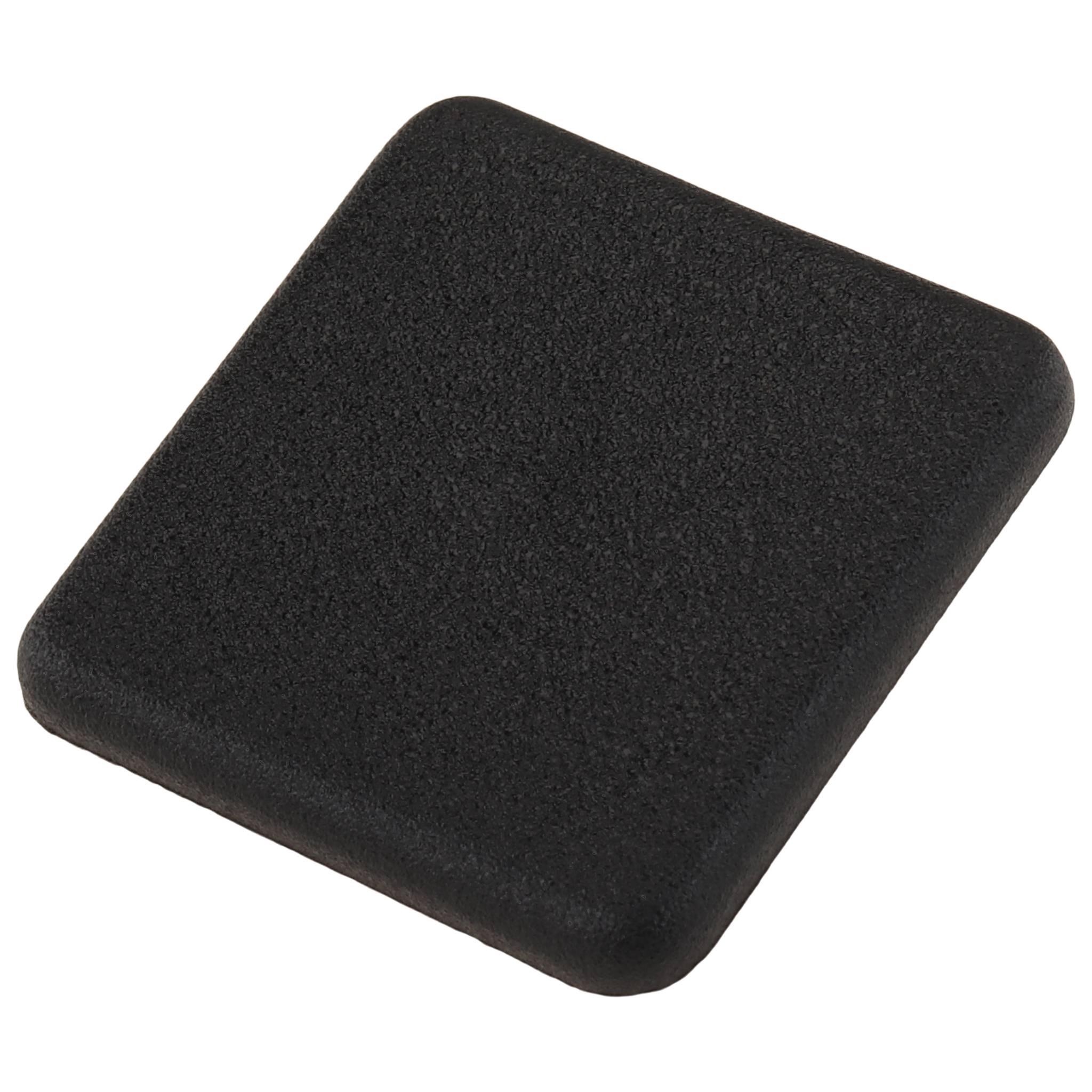 Kappe, Abdeckkappe, 30x30, Kunststoff PA glasfaserverstärkt, schwarz