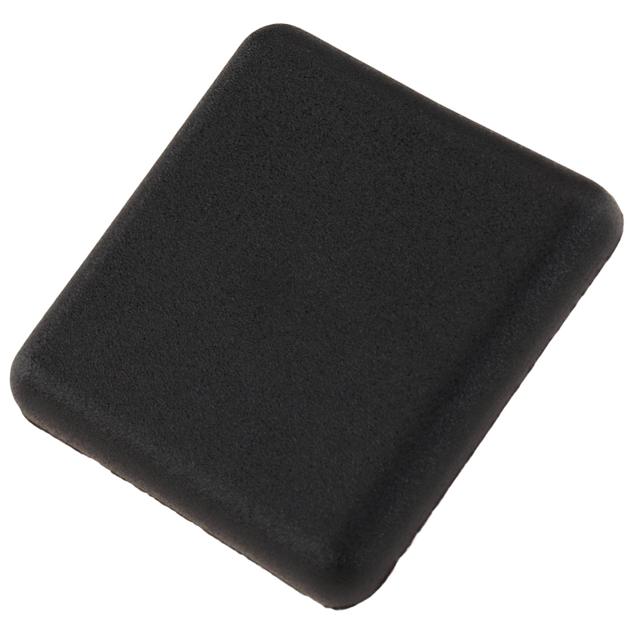 Kappe, Abdeckkappe, 30x30, Kunststoff PA glasfaserverstärkt, schwarz