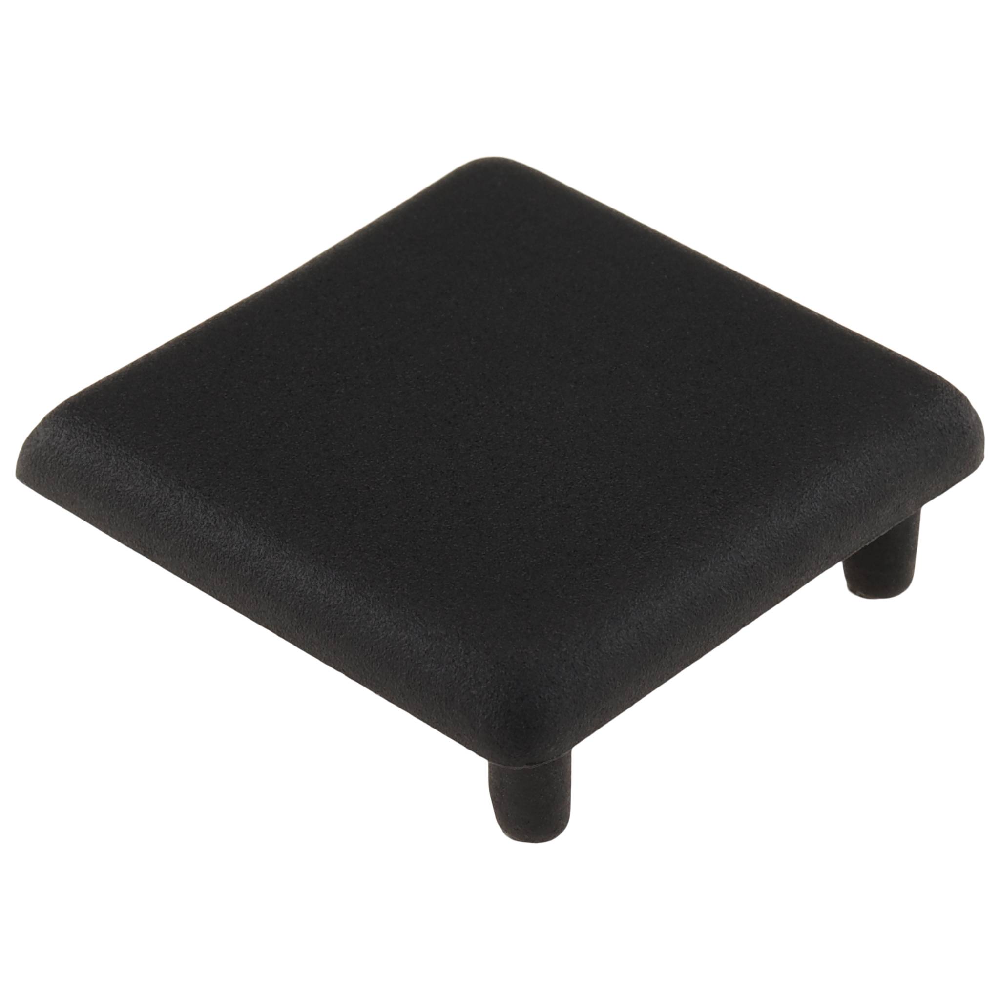 Kappe, Abdeckkappe, 30x30, Kunststoff PA glasfaserverstärkt, schwarz