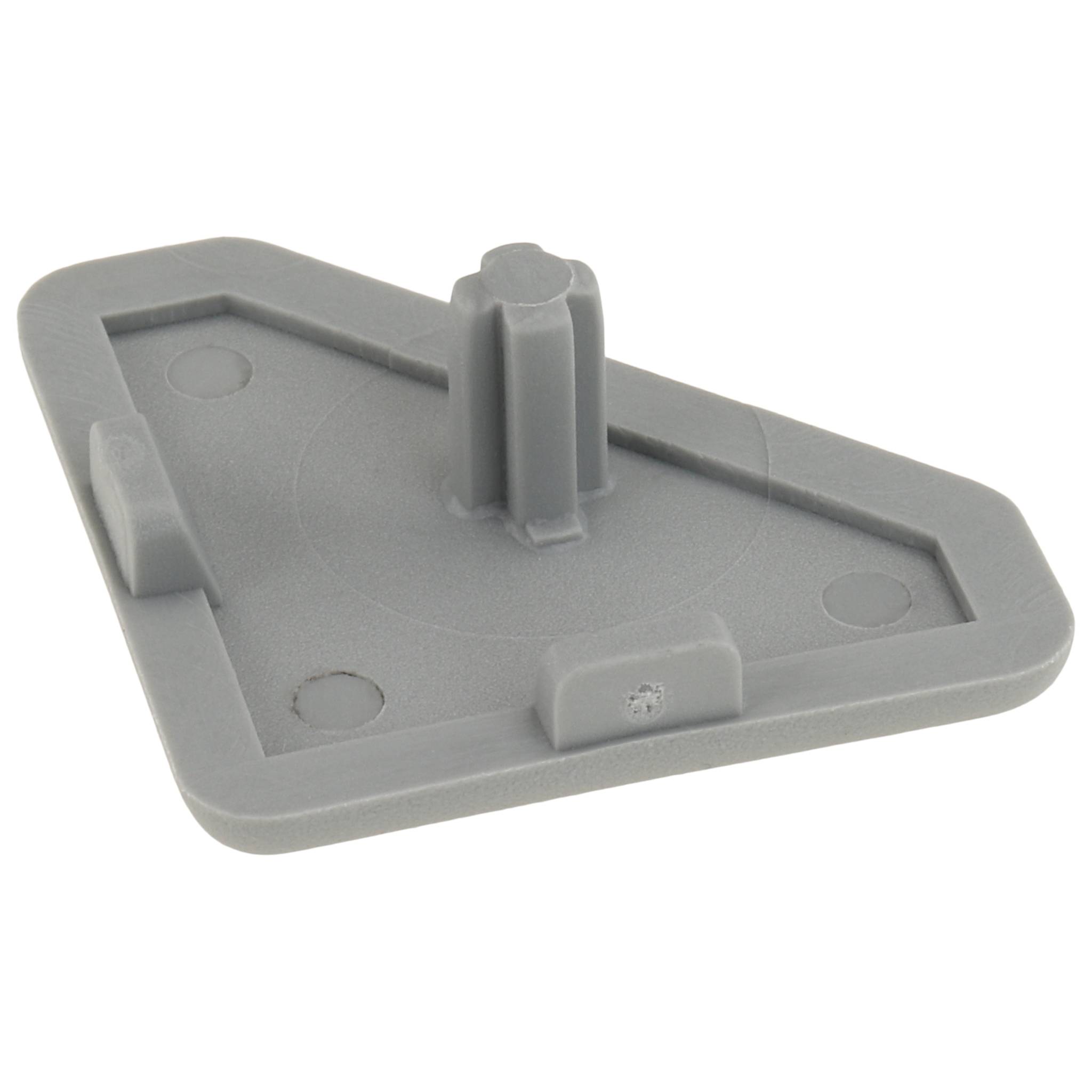 Kappe, Abdeckkappe, 30x30 45°, Kunststoff PA glasfaserverstärkt, grau