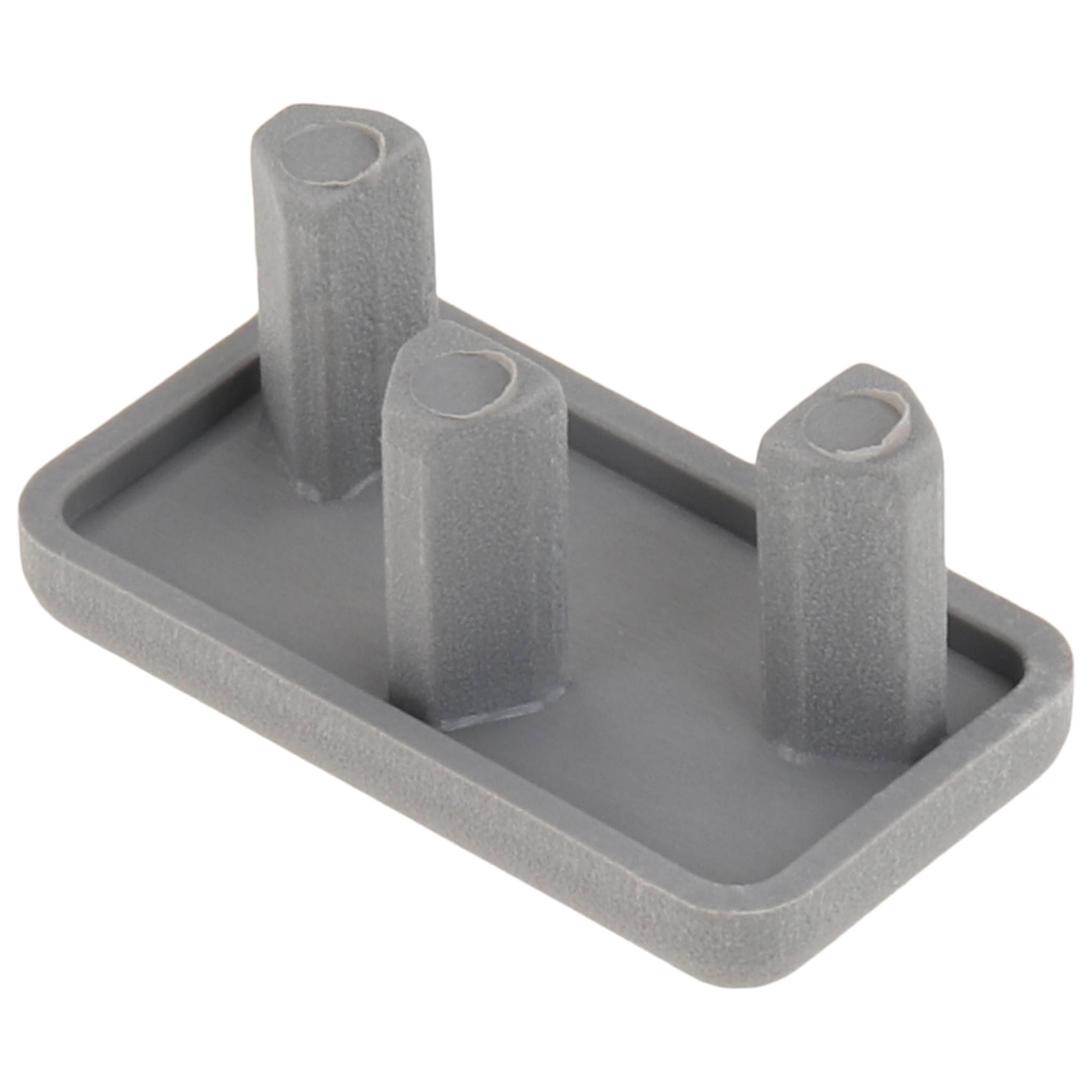 Kappe, Abdeckkappe, 11x20, Kunststoff PA glasfaserverstärkt, grau