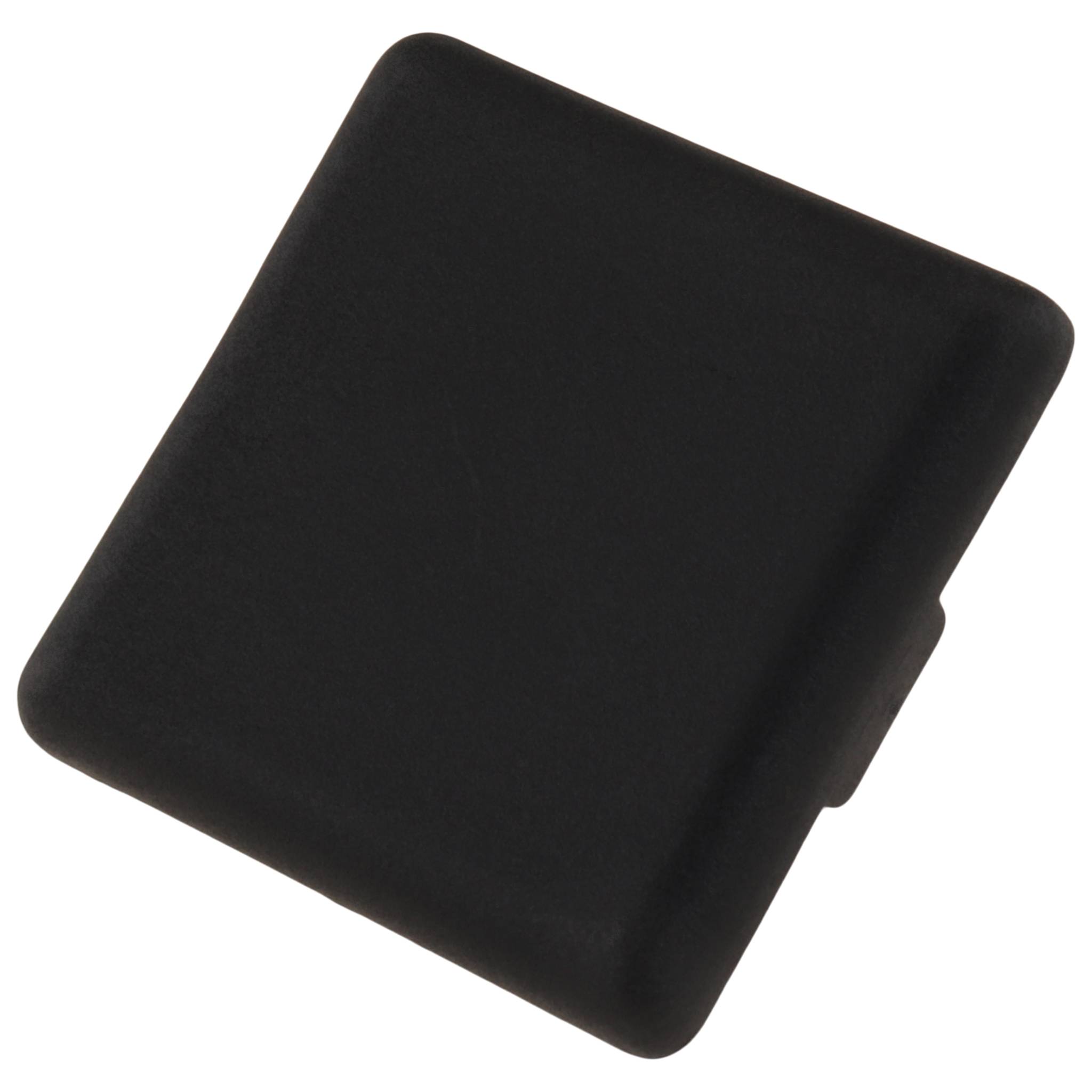 Kappe, Abdeckkappe, 30x30, Kunststoff PA glasfaserverstärkt, schwarz