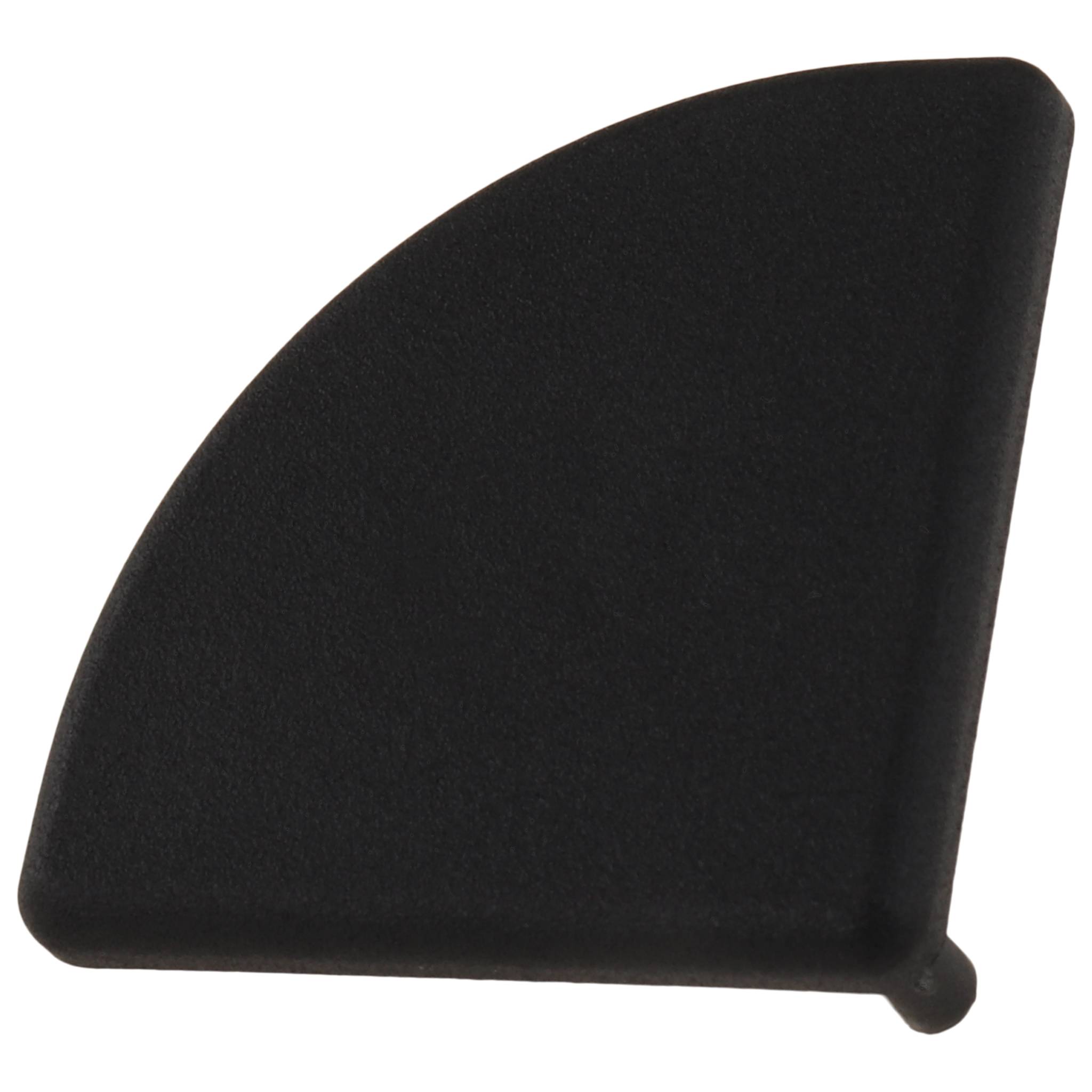 Kappe, Abdeckkappe, 30x30 R25 - 90°, Kunststoff PA glasfaserverstärkt, schwarz