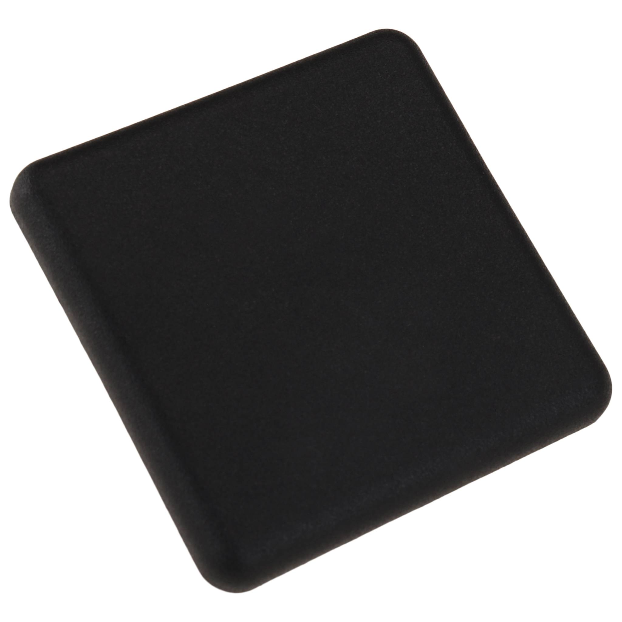 Kappe, Abdeckkappe, 40x40, Kunststoff PA glasfaserverstärkt, schwarz