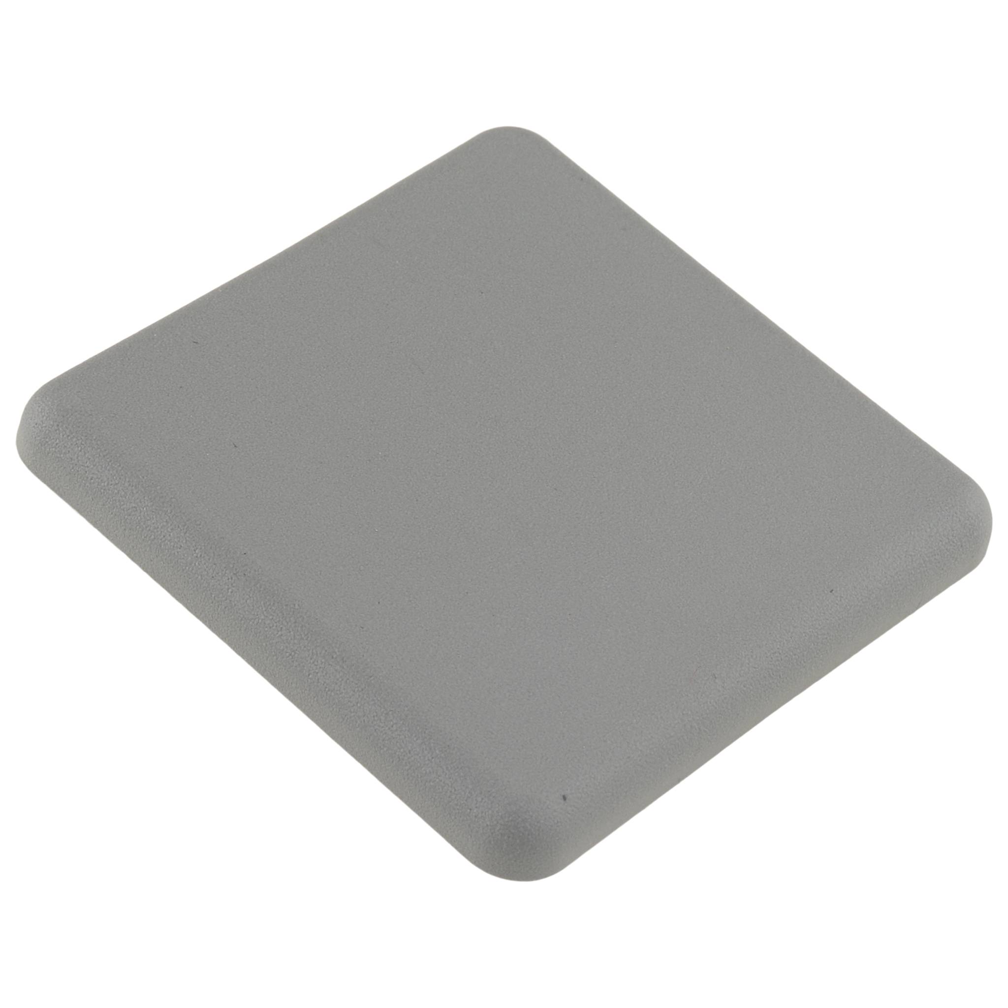 Kappe, Abdeckkappe, 40x40, Kunststoff PA glasfaserverstärkt, grau