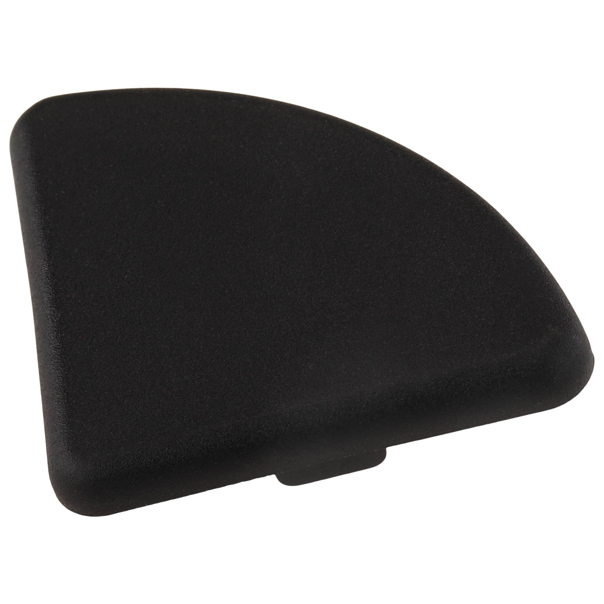 Kappe, Abdeckkappe, 40x40 R40 - 90°, Kunststoff PA glasfaserverstärkt, schwarz