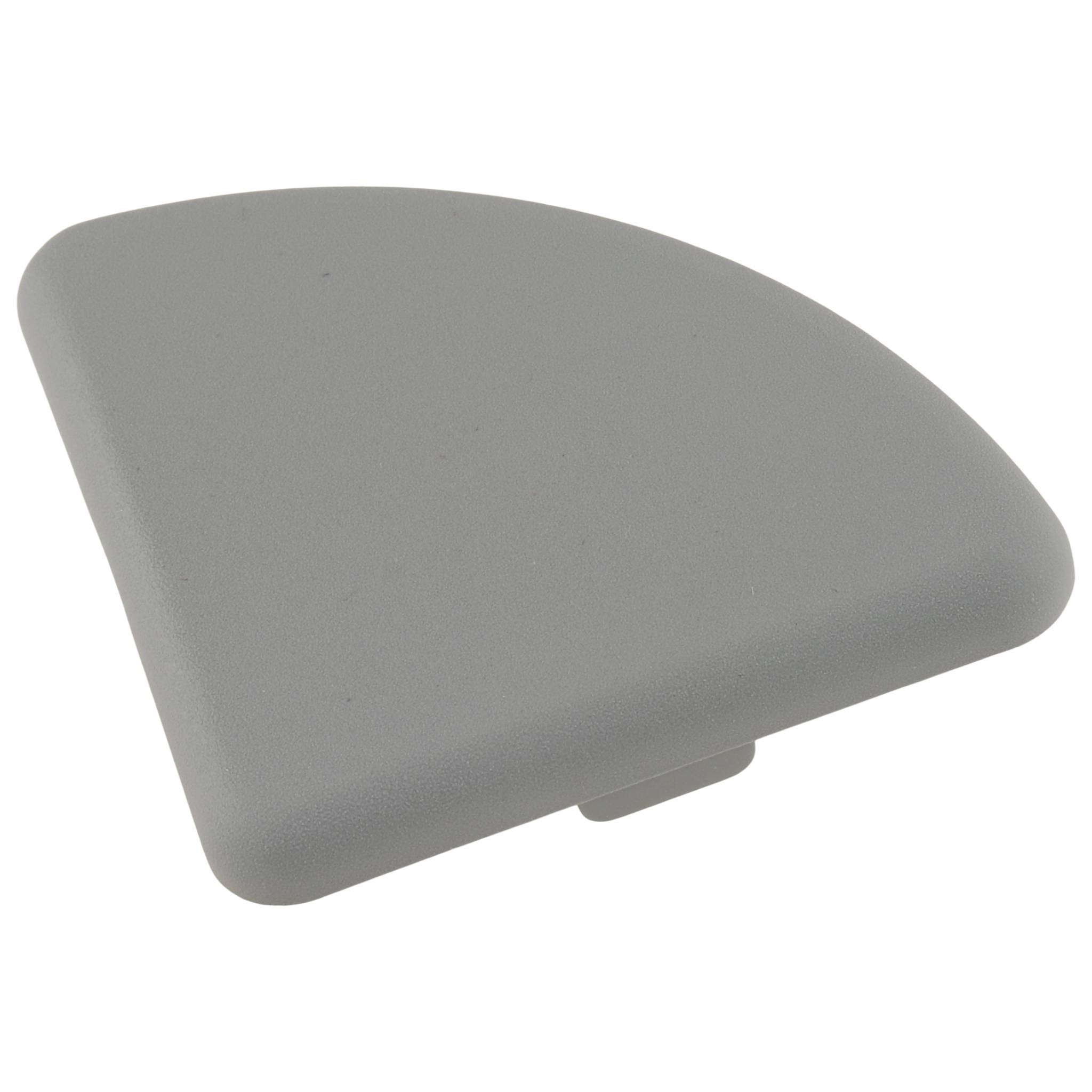 Kappe, Abdeckkappe, 40x40 R40 - 90°, Kunststoff PA glasfaserverstärkt, grau