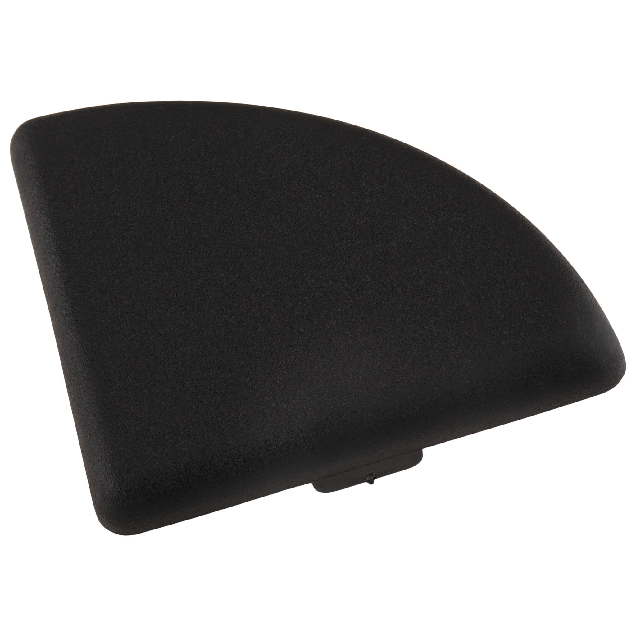 Kappe, Abdeckkappe, 40x40 R40 - 90°, Kunststoff PA glasfaserverstärkt, schwarz