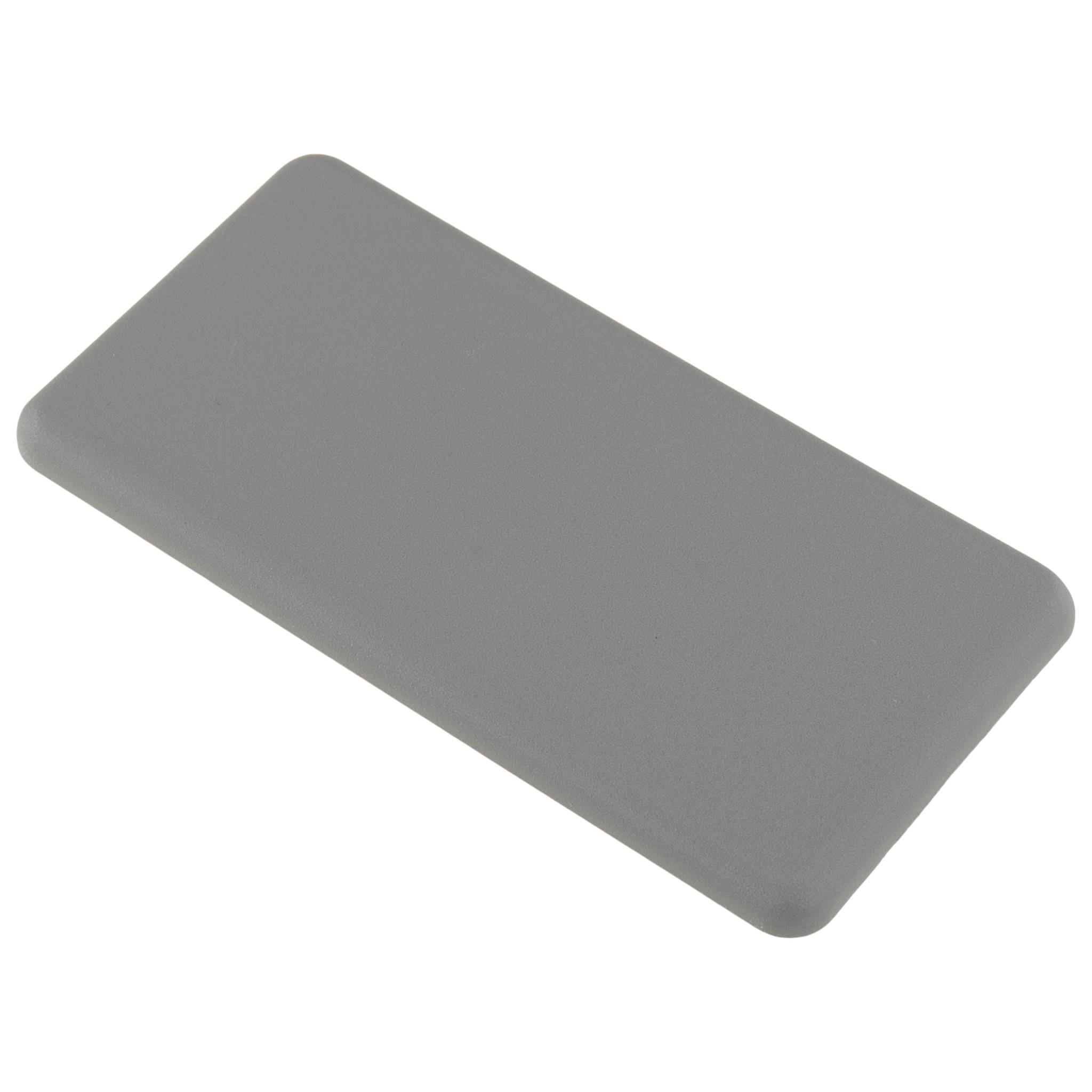 Kappe, Abdeckkappe, 40x80, Kunststoff PA glasfaserverstärkt, grau