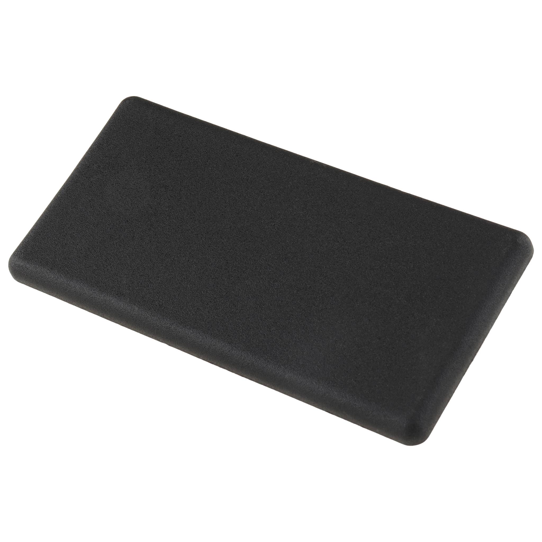 Kappe, Abdeckkappe, 40x80, Kunststoff PA glasfaserverstärkt, schwarz