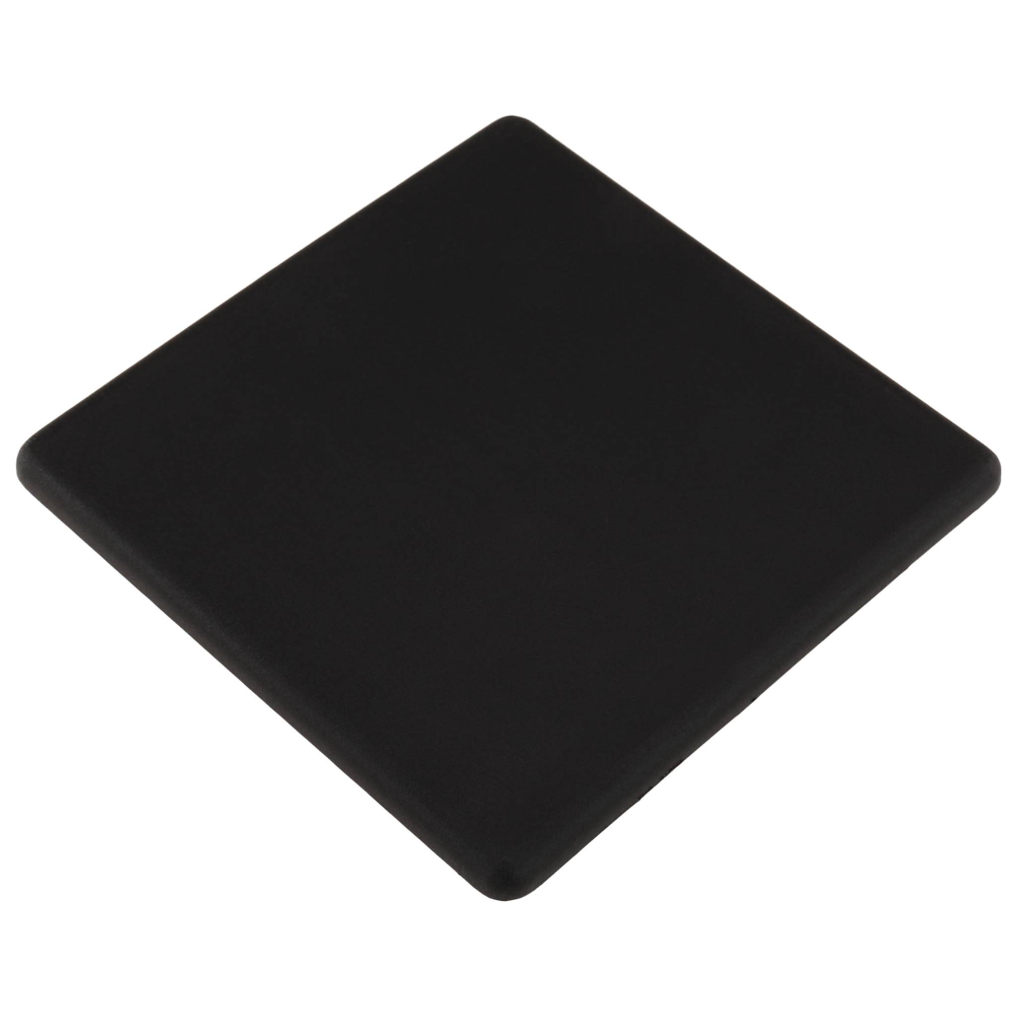 Kappe, Abdeckkappe, 80x80, Kunststoff PA glasfaserverstärkt, schwarz