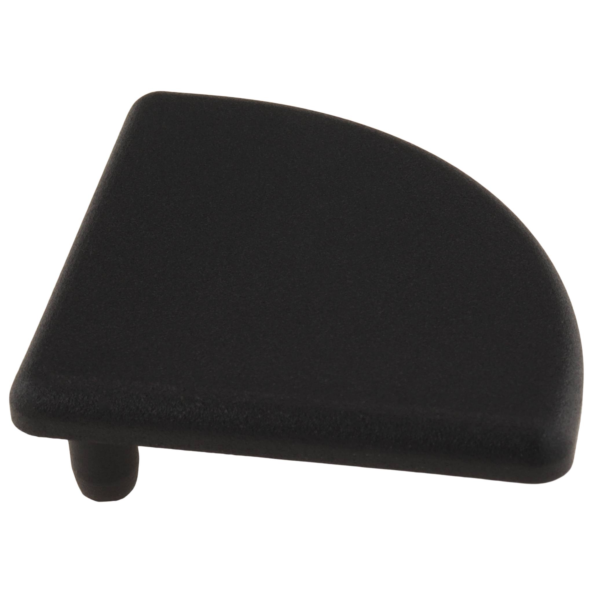 Kappe, Abdeckkappe, 40x40, Kunststoff PA glasfaserverstärkt, schwarz