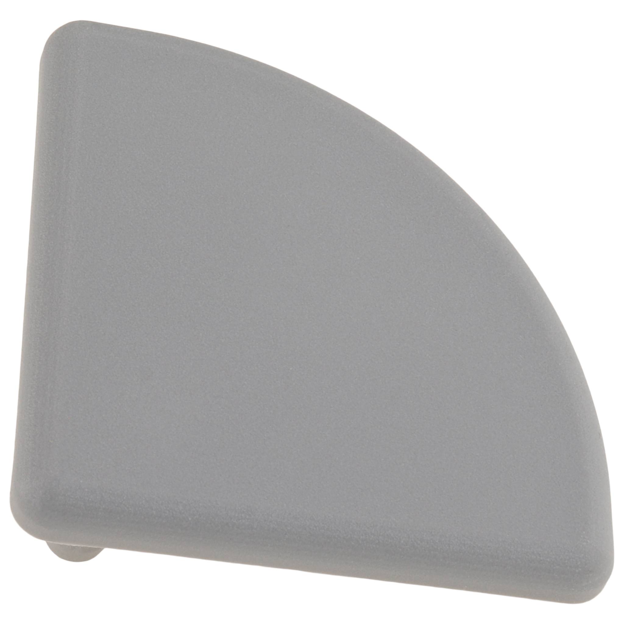 Kappe, Abdeckkappe, 40x40 R33.3 - 90°, Kunststoff PA glasfaserverstärkt, grau