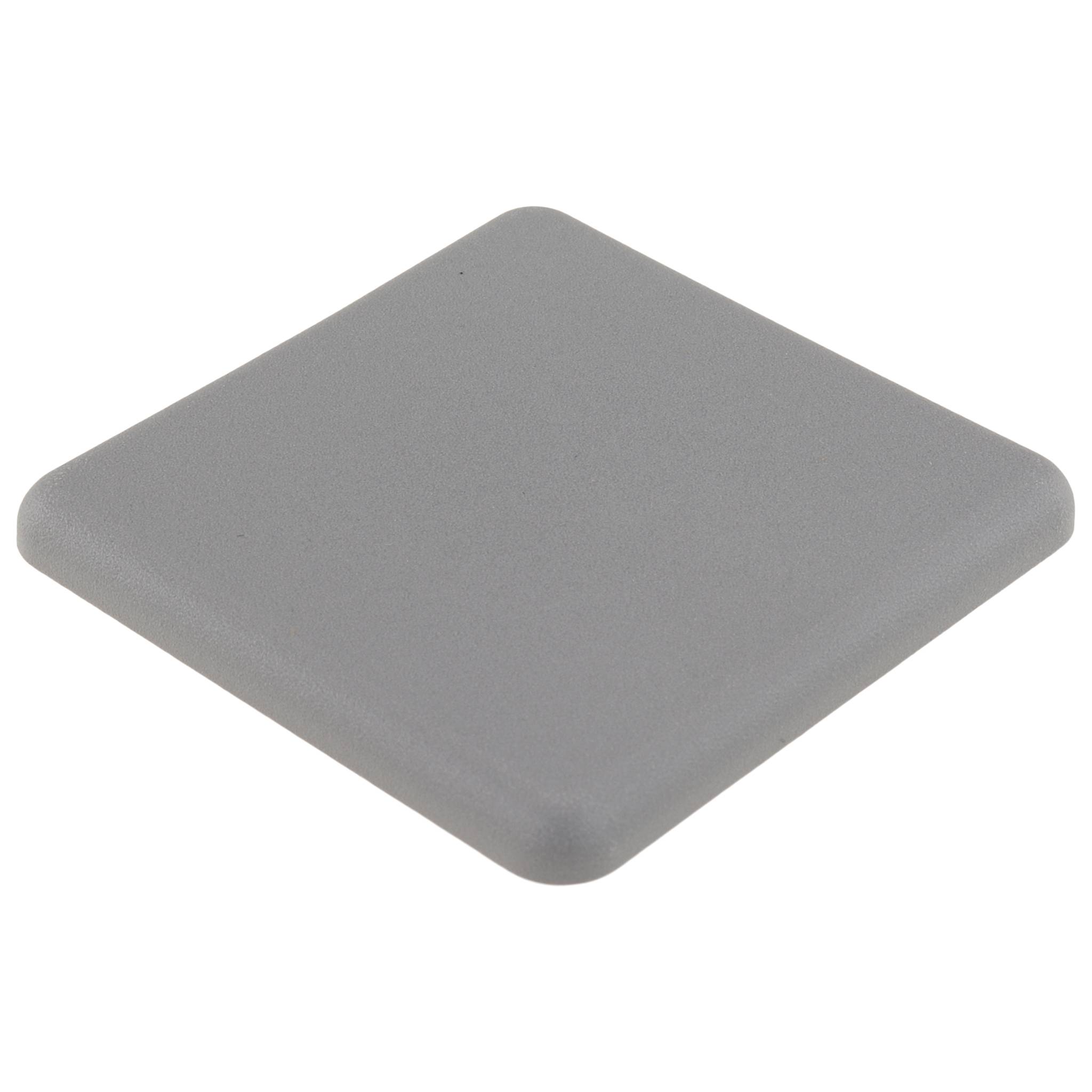 Kappe, Abdeckkappe, 45x45, Kunststoff PA glasfaserverstärkt, grau