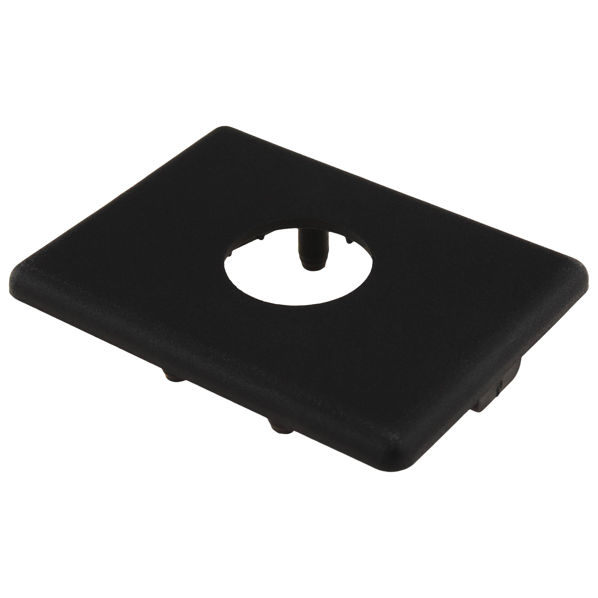 Kappe, Abdeckkappe, 45x60, Kunststoff PA glasfaserverstärkt, schwarz