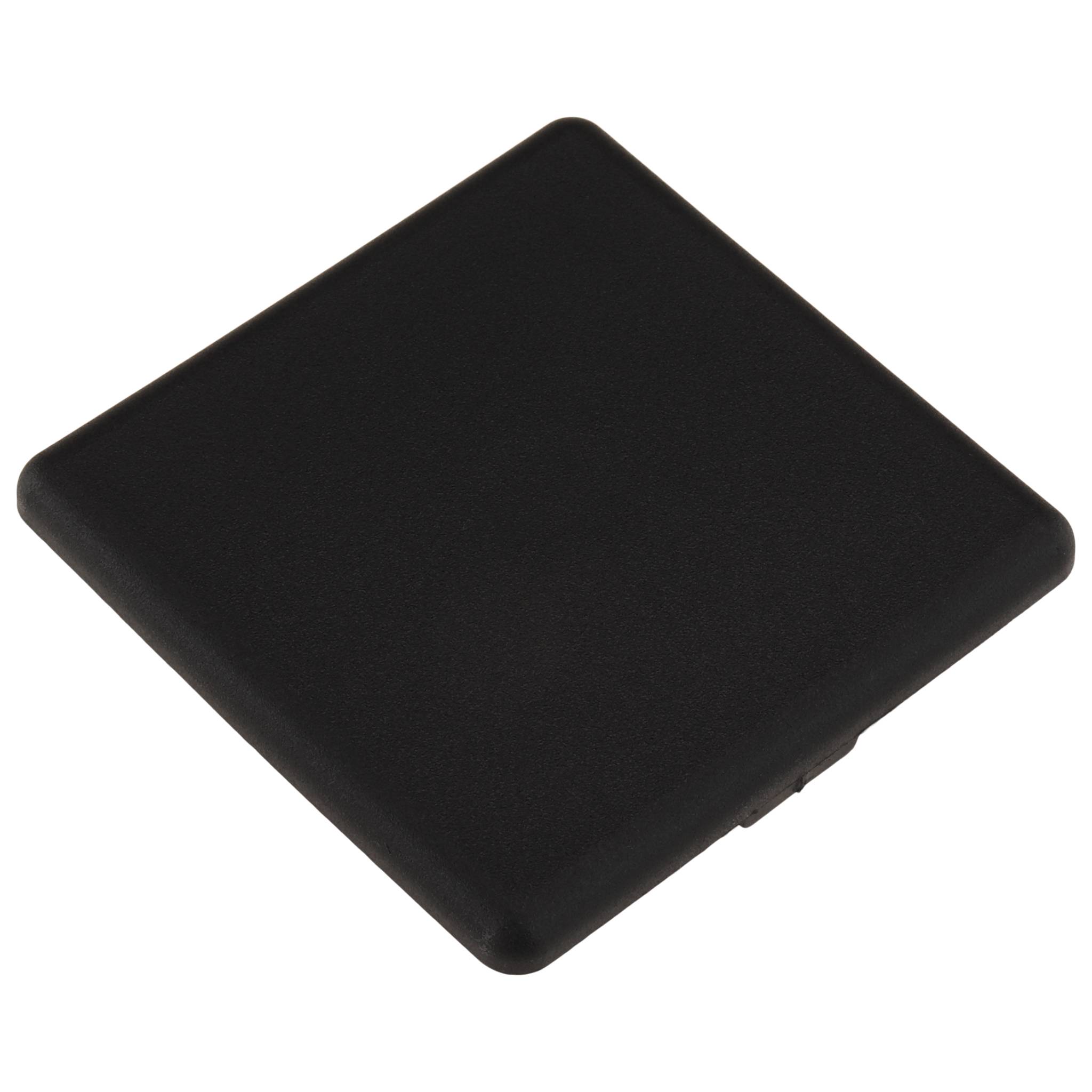 Kappe, Abdeckkappe, 50x50, Kunststoff PA glasfaserverstärkt, schwarz