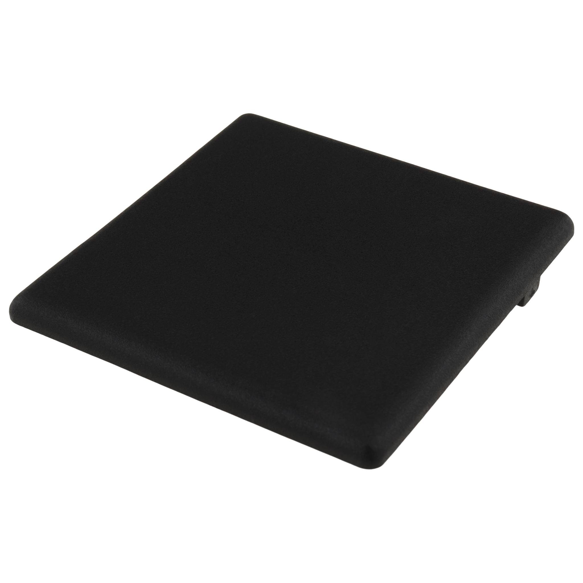 Kappe, Abdeckkappe, 60x60, Kunststoff PA glasfaserverstärkt, schwarz