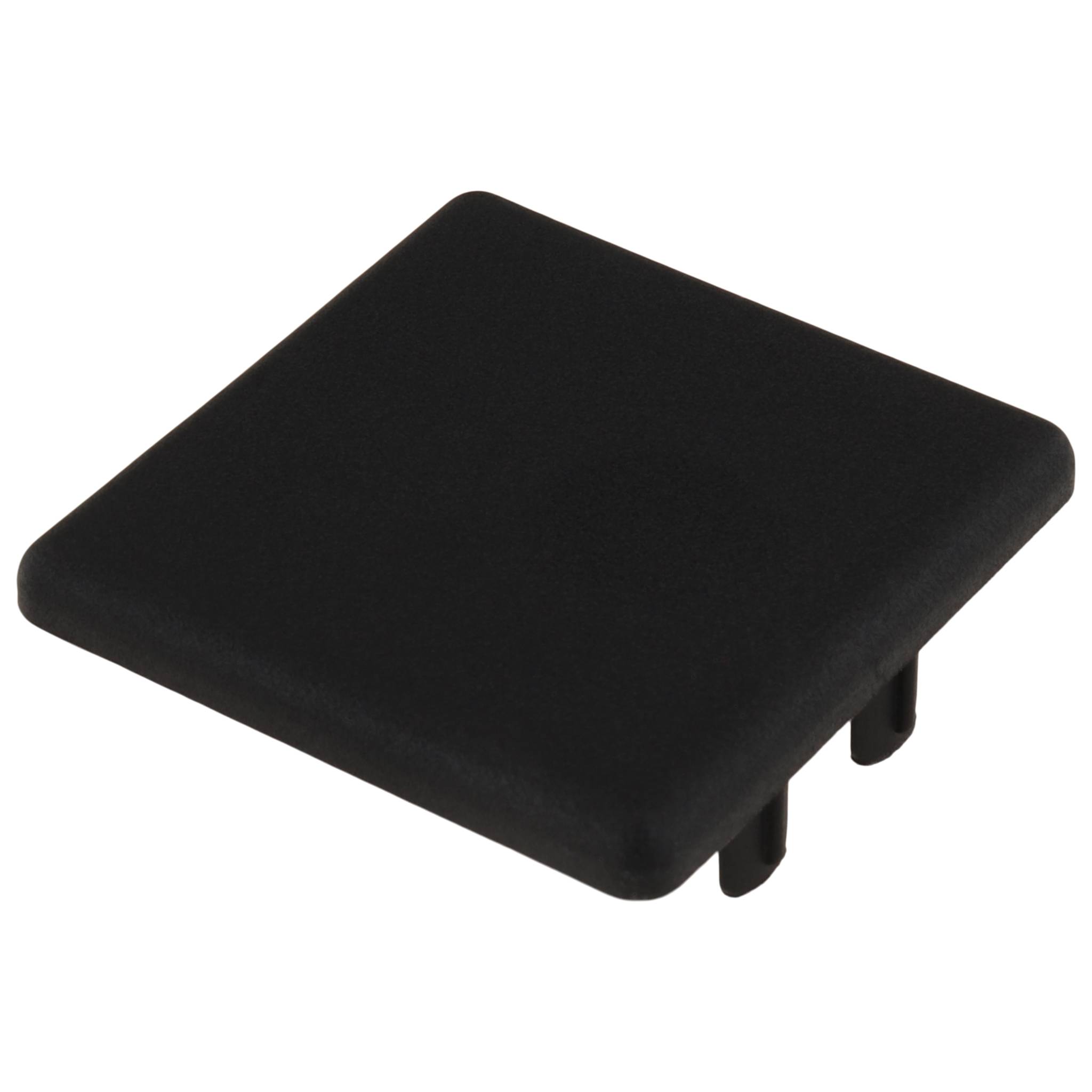 Kappe, Abdeckkappe, 30x30, Kunststoff PA glasfaserverstärkt, schwarz