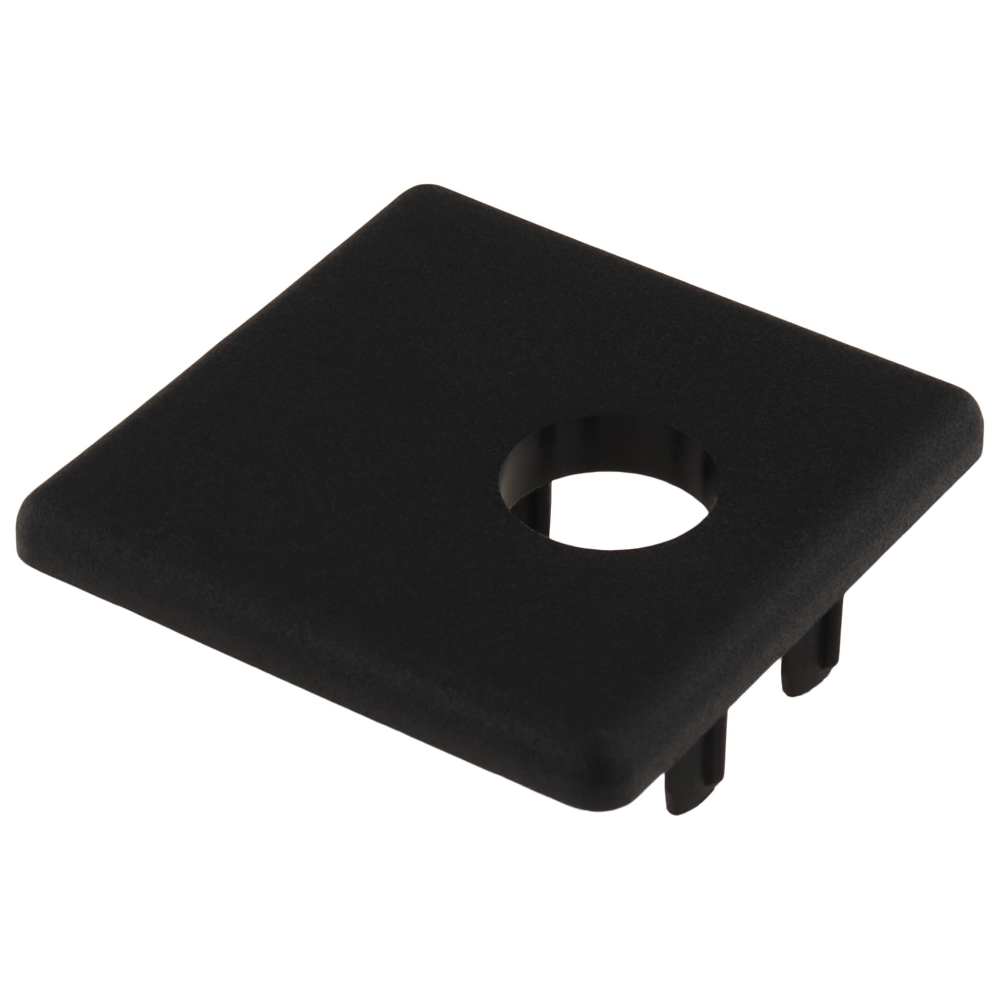 Kappe, Abdeckkappe, 30x30, Kunststoff PA glasfaserverstärkt, schwarz