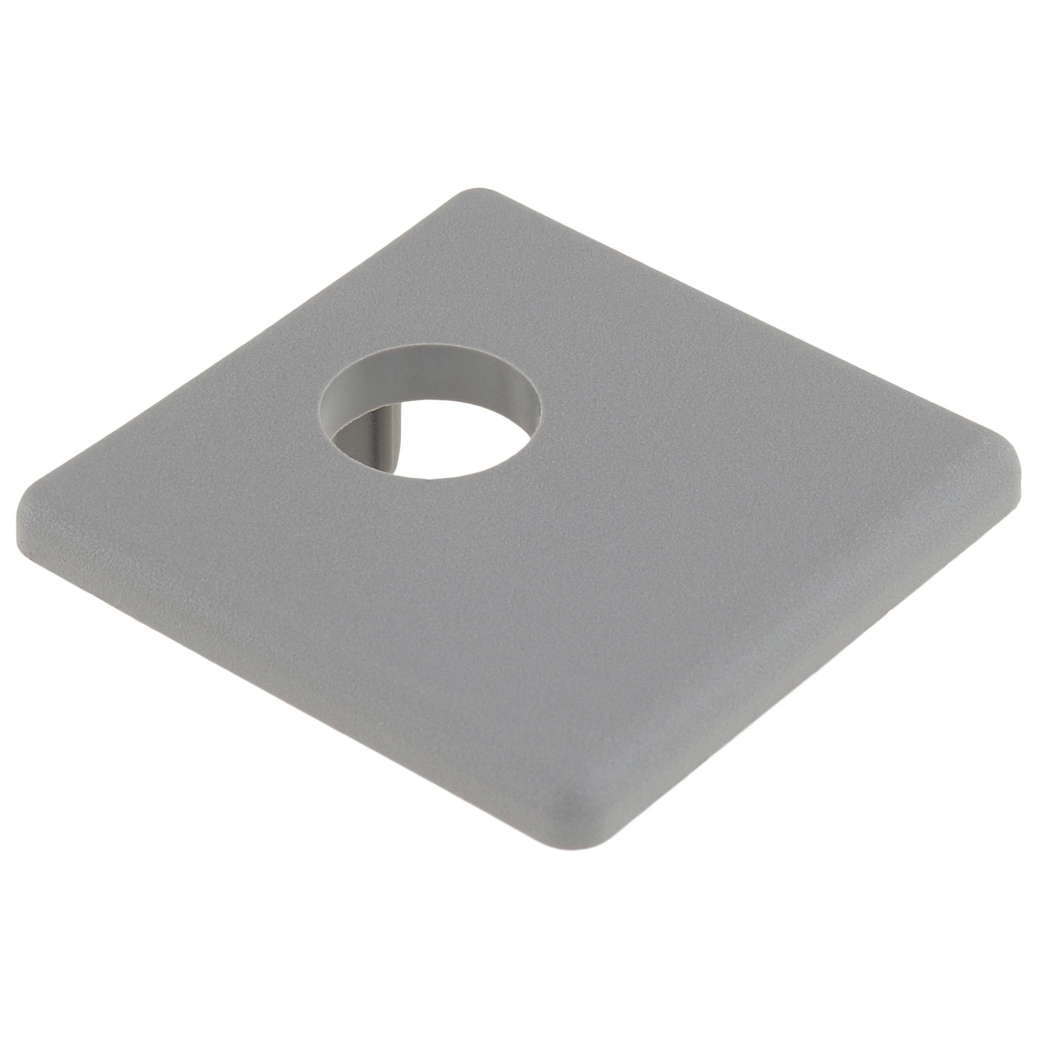 Kappe, Abdeckkappe, 30x30, Kunststoff PA glasfaserverstärkt, grau