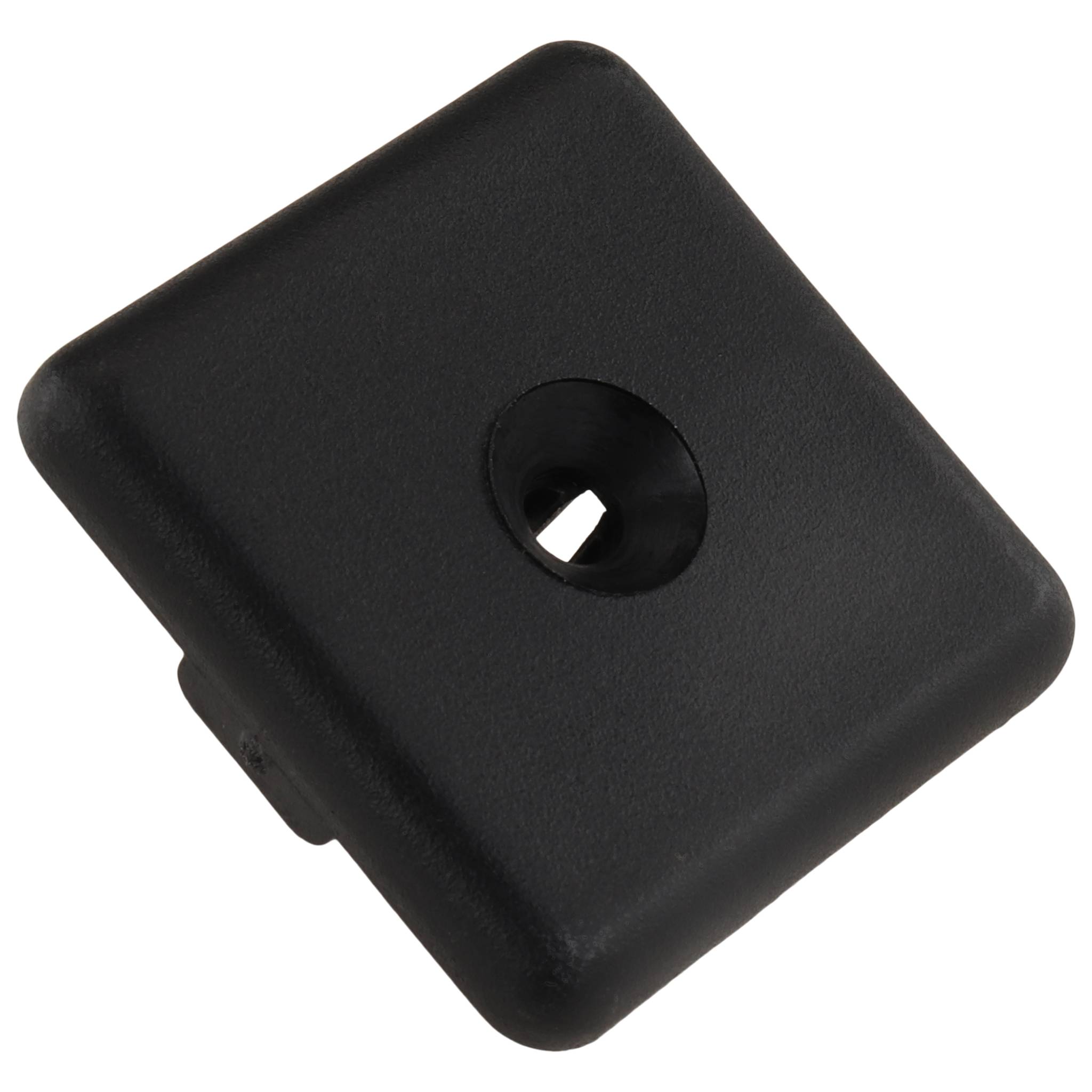 Kappe, Abdeckkappe, 30x30, Kunststoff PA glasfaserverstärkt, schwarz