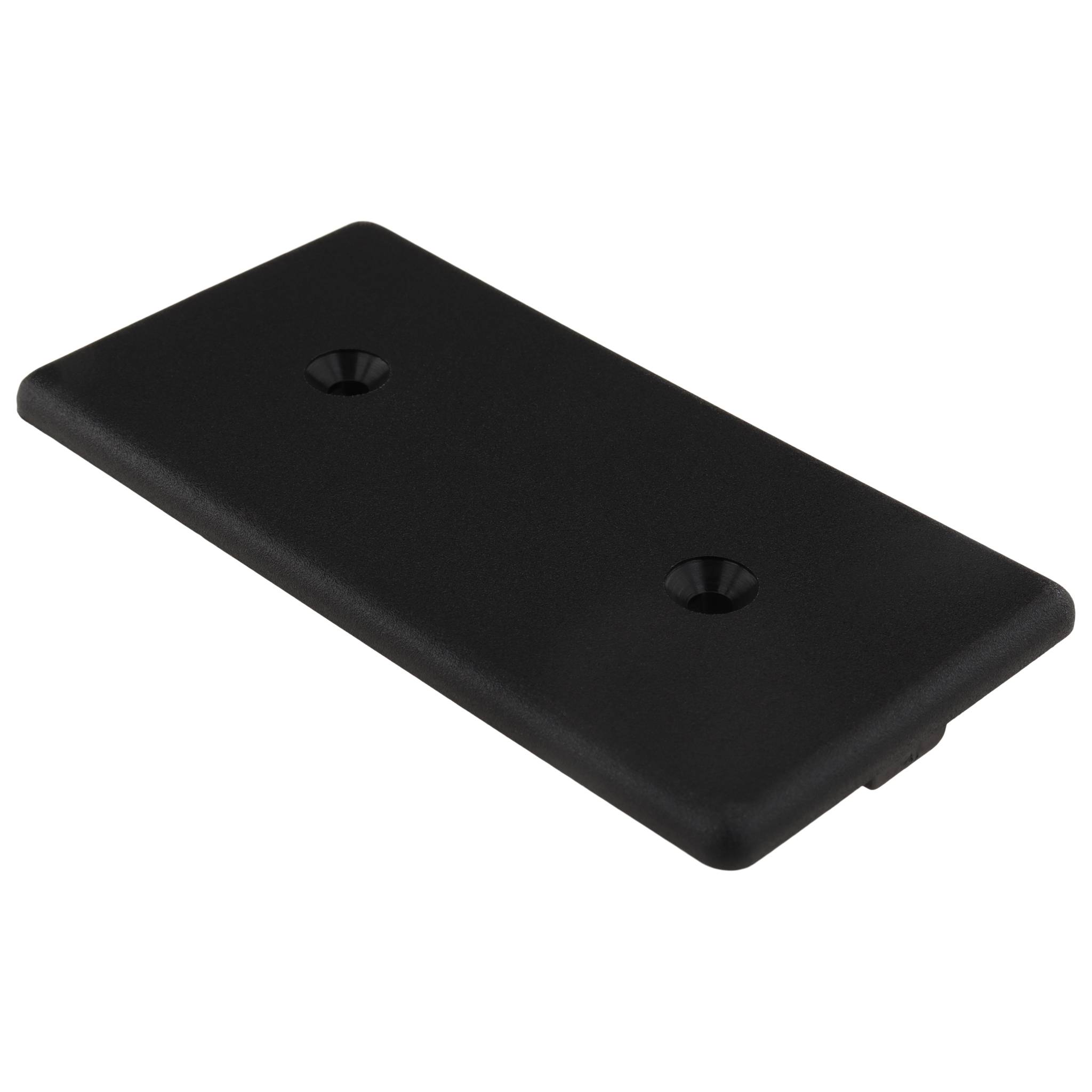 Kappe, Abdeckkappe, 45x90, Kunststoff PA glasfaserverstärkt, schwarz