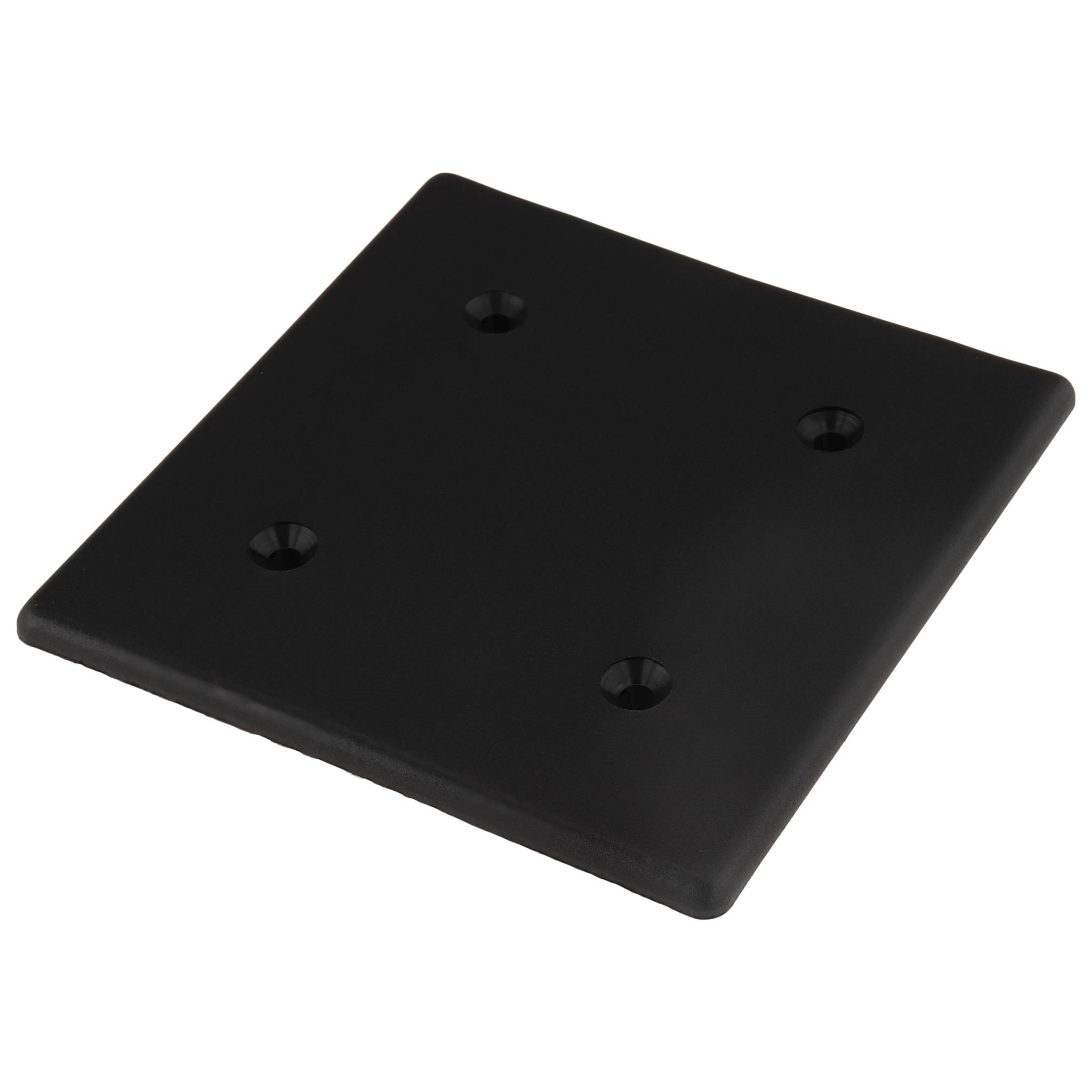 Kappe, Abdeckkappe, 90x90, Kunststoff PA glasfaserverstärkt, schwarz