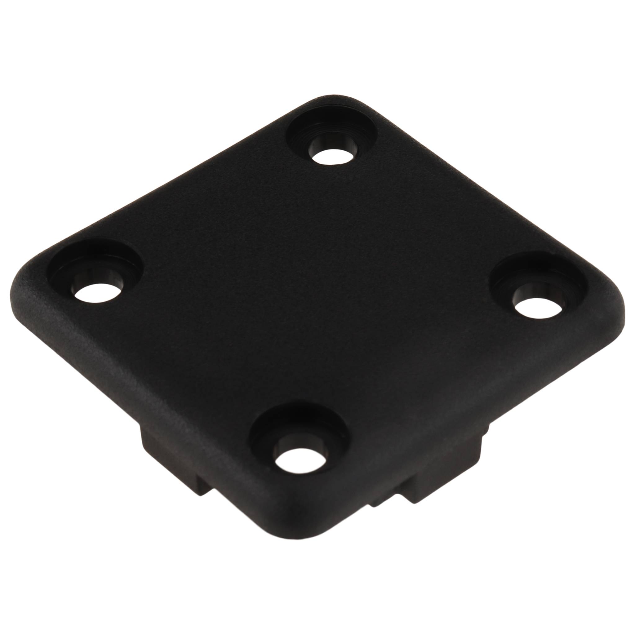 Kappe, Abdeckkappe für Kanalprofil, 40x40, Kunststoff PA glasfaserverstärkt, schwarz