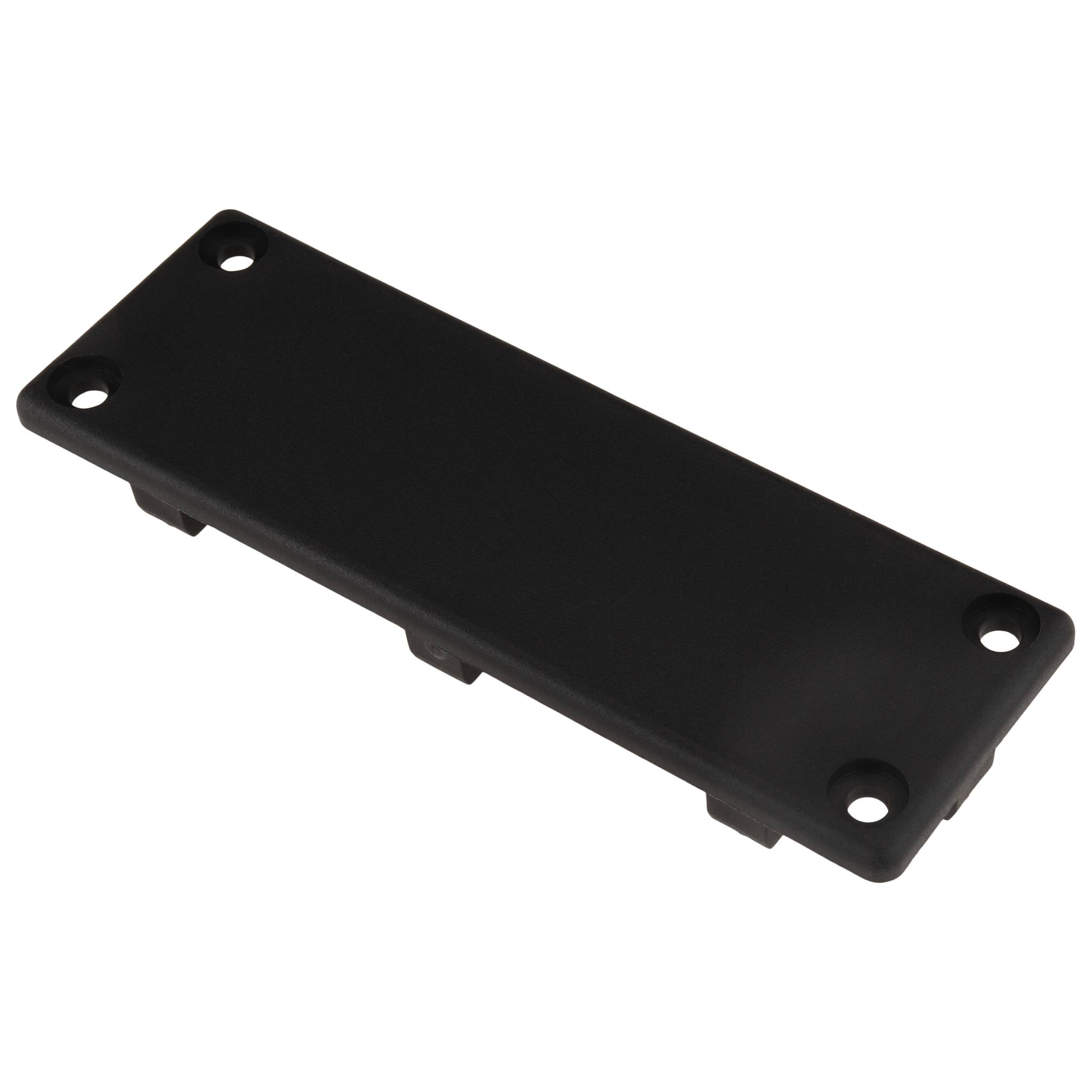 Kappe, Abdeckkappe für Kanalprofil, 40x120, Kunststoff PA glasfaserverstärkt, schwarz