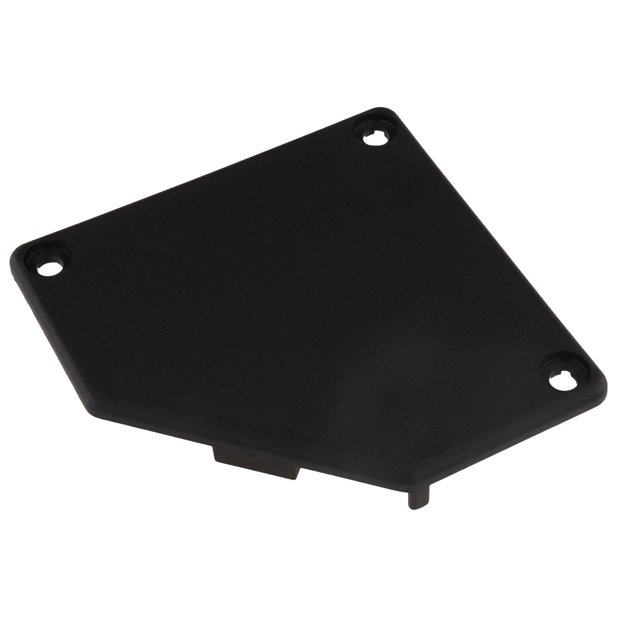 Kappe, Abdeckkappe für Kanalprofil, 80x80, Kunststoff PA glasfaserverstärkt, schwarz