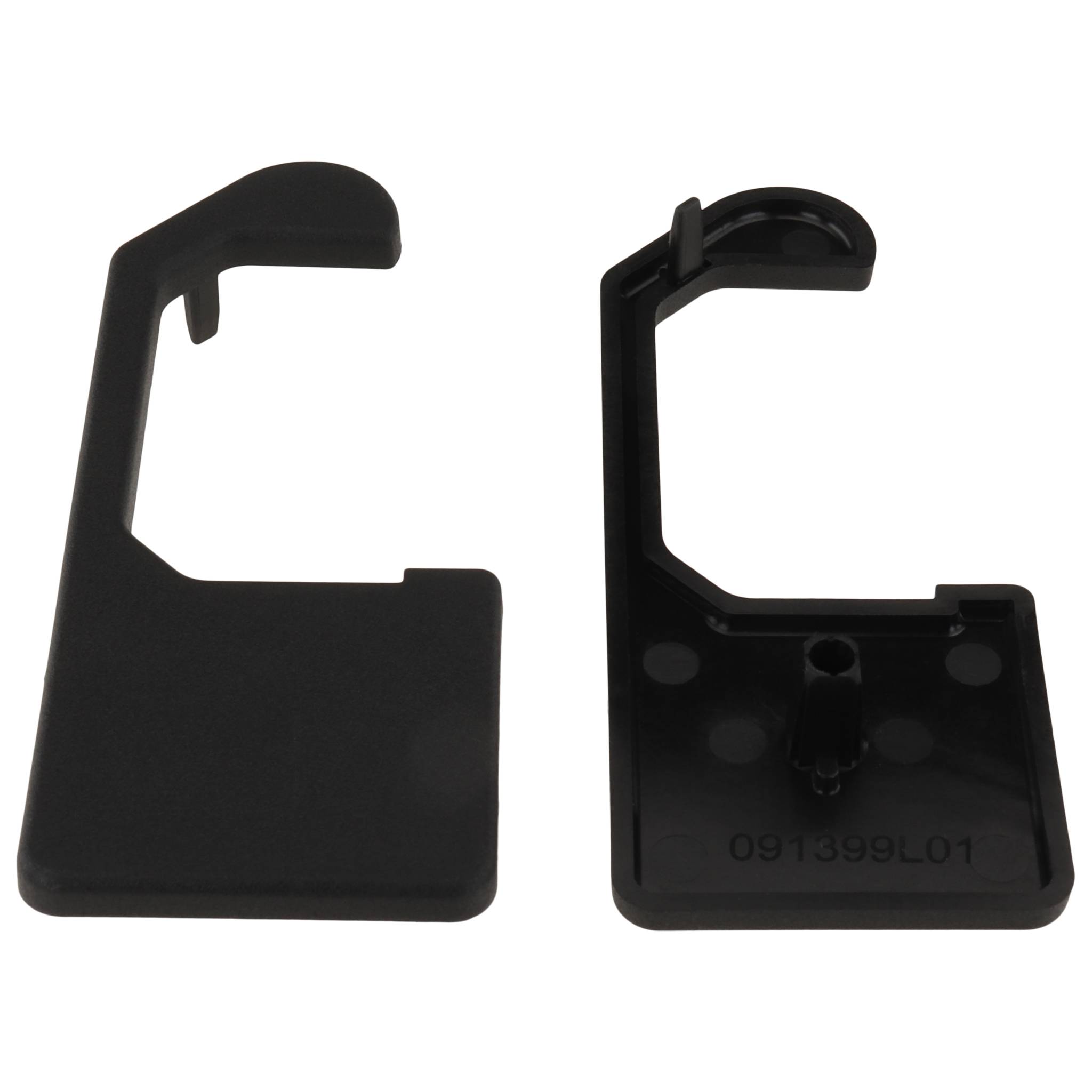 Kappe, Abdeckkappe für C-Schienenprofil, 92.6x38.6, Kunststoff PA glasfaserverstärkt, schwarz