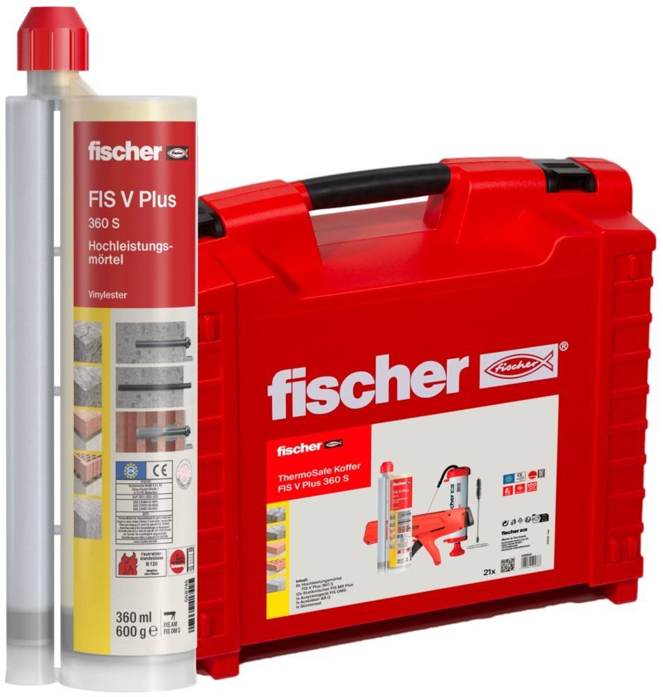 Fischer Deutschl. Hochleistungsmörtel FIS V 360 THERMOSAFE