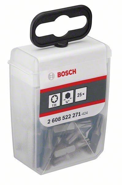 Bosch Power Tools Schrauberbit-Satz 2608522271 (VE25)
