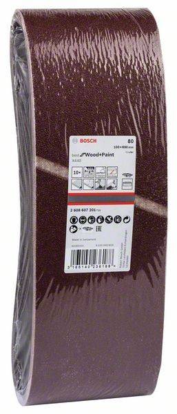 Bosch Power Tools PRO X440 Schleifband, 100 2608607201 (VE10)
