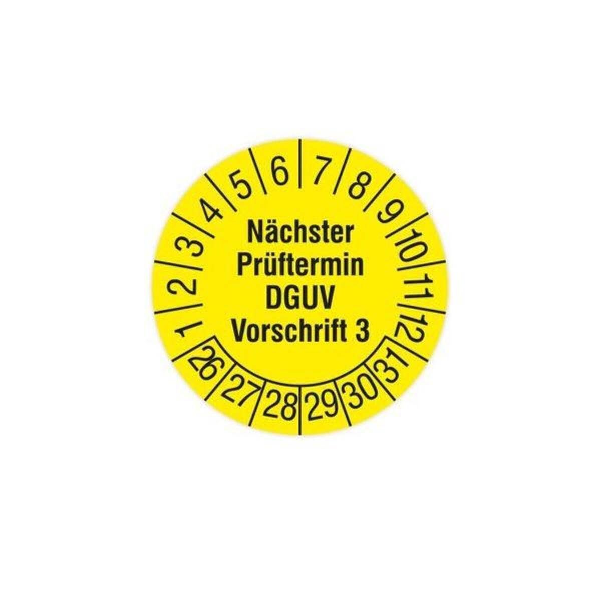 HT Instruments Sicherheitsprüfplaketten 2002270 (VE108)